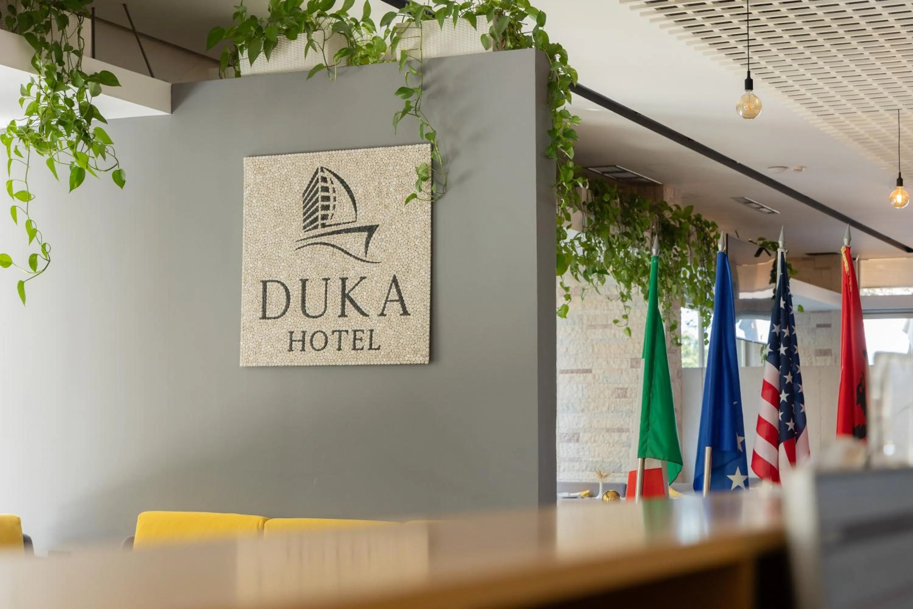 Property logo or sign in DUKA Hotel