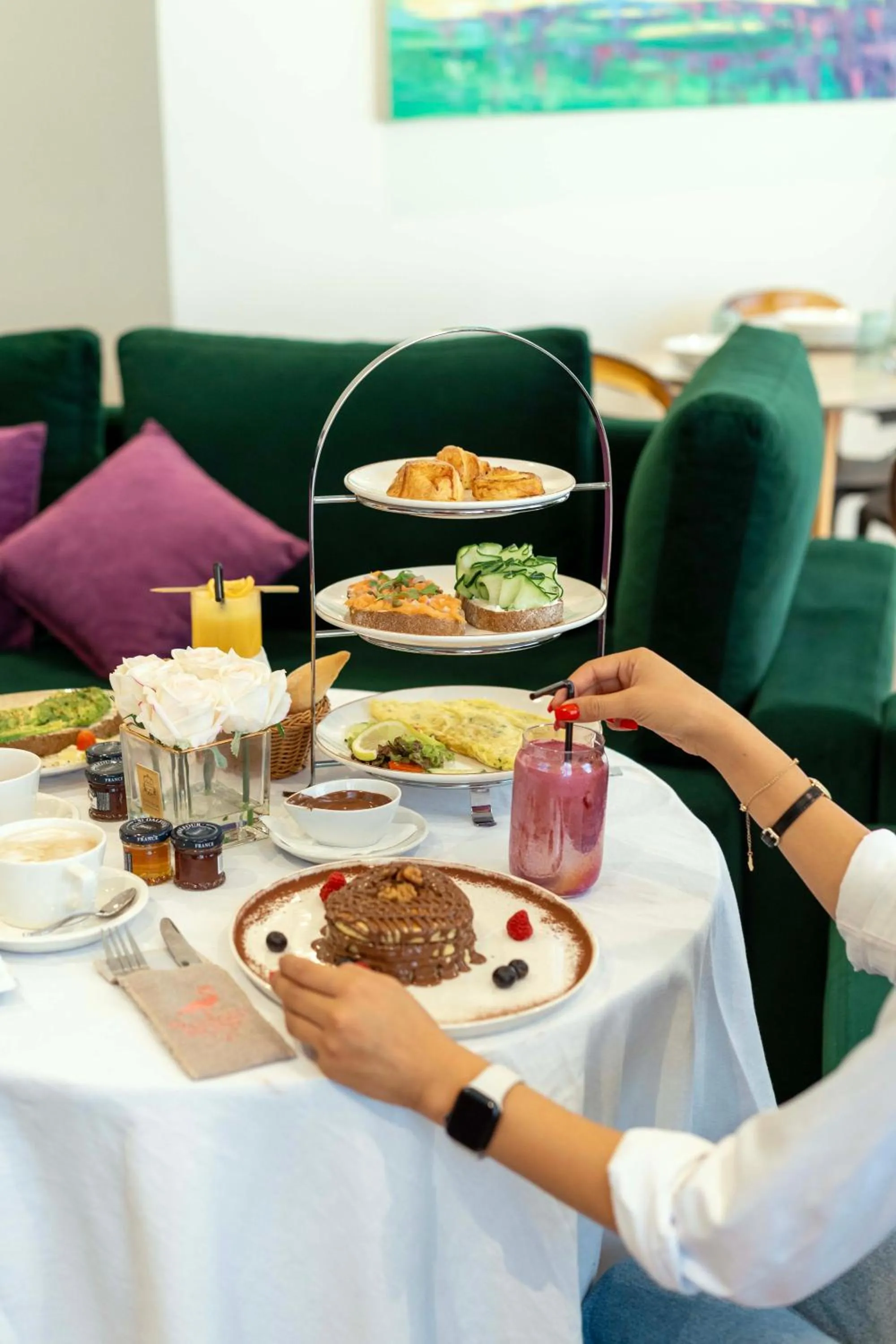 Breakfast in Flamant Rose Appart Hotel