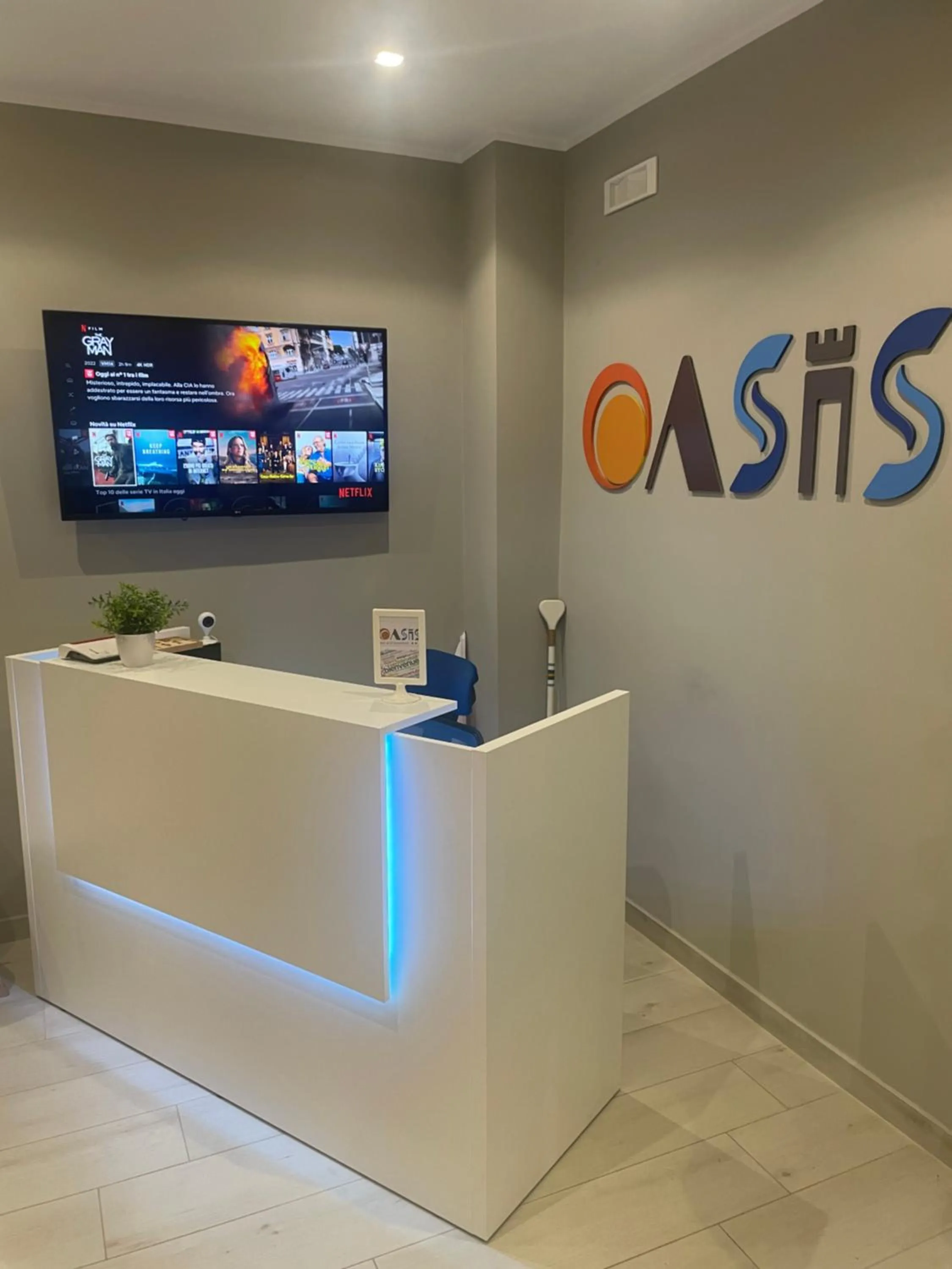 Lobby or reception in Oasis