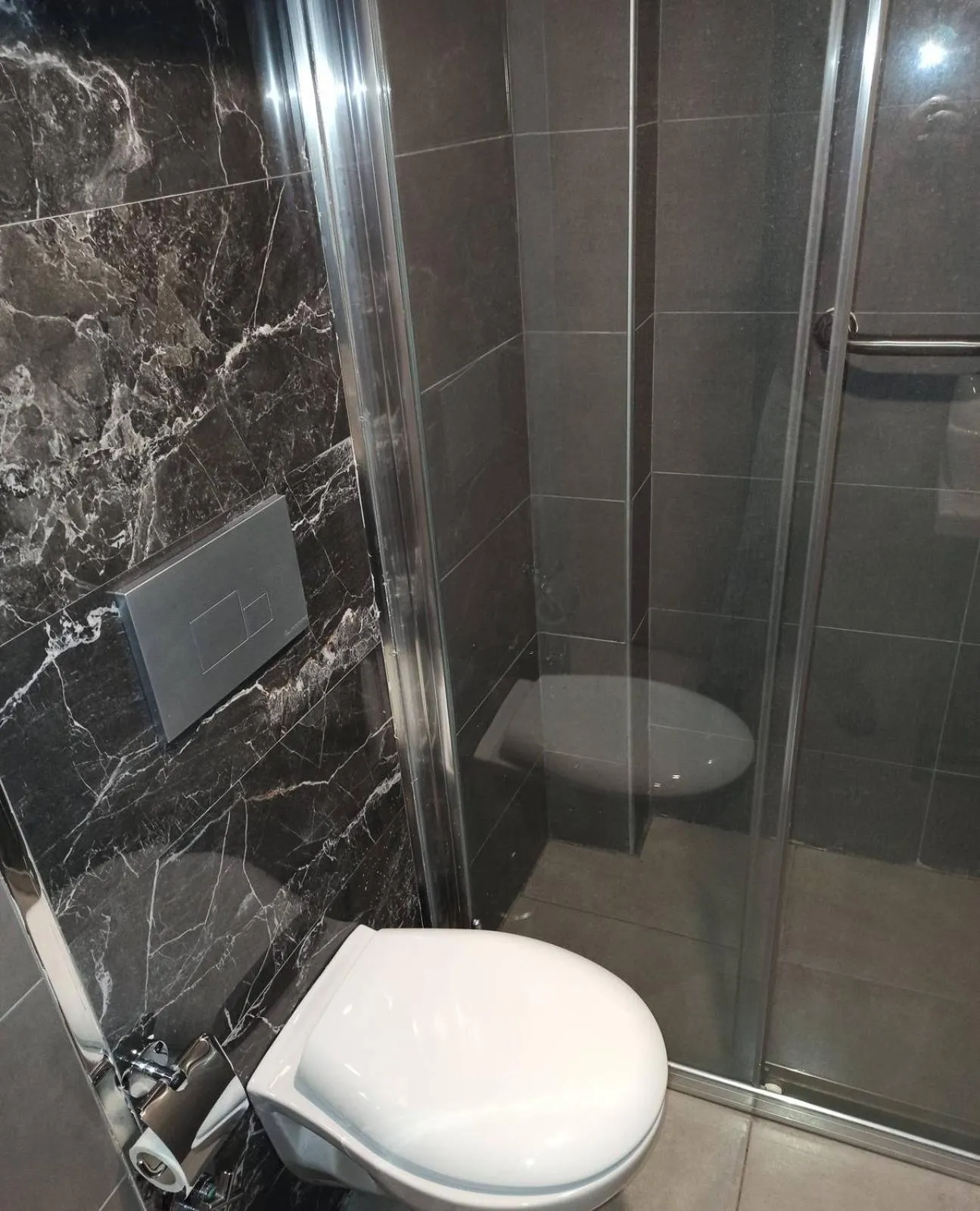 Bathroom in Cadde Suite Bakırköy