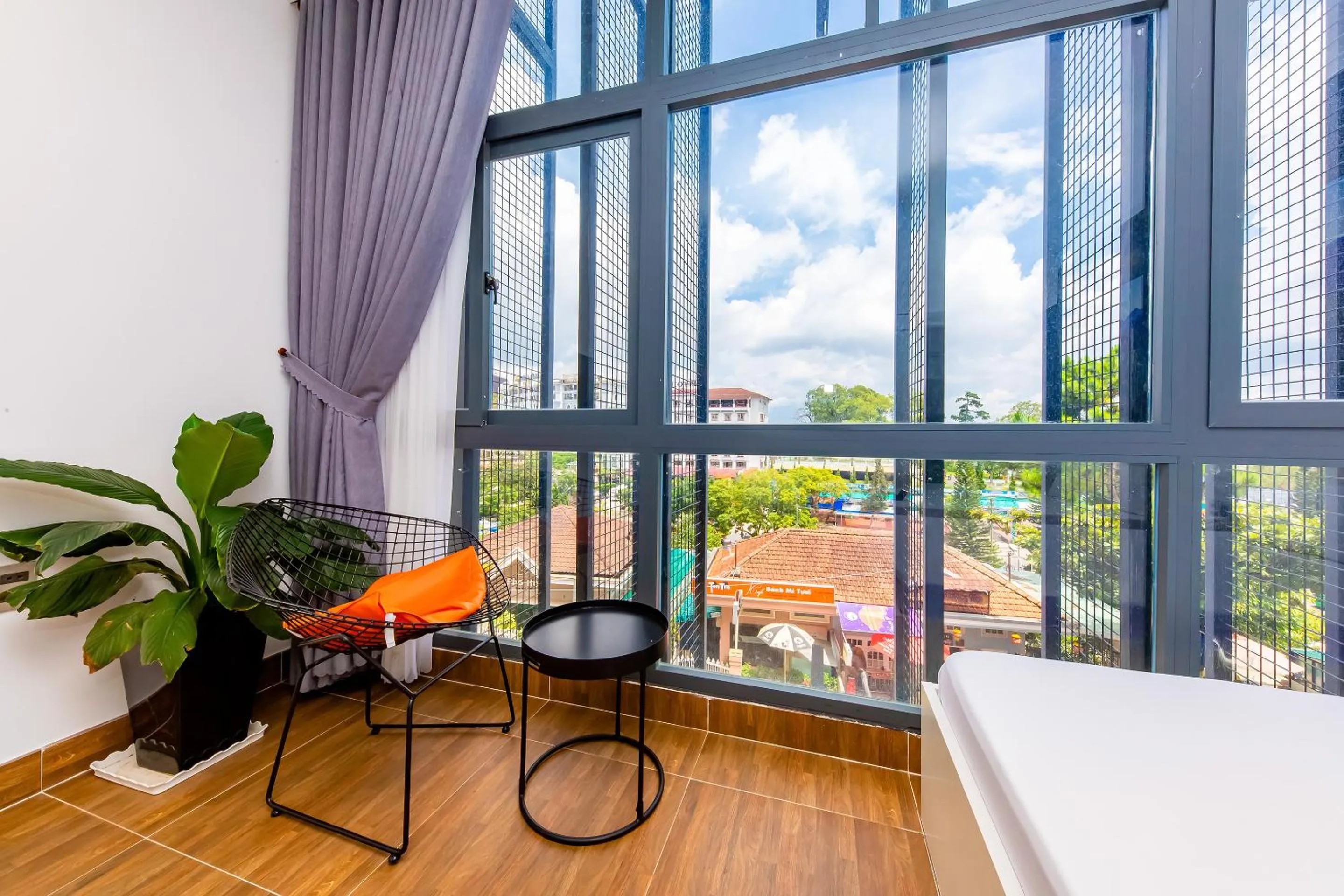 City view in QA Hotel Dalat - City Centre