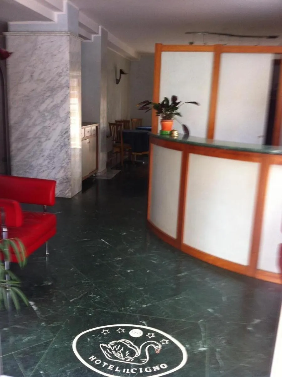 Lobby or reception in Hotel il Cigno
