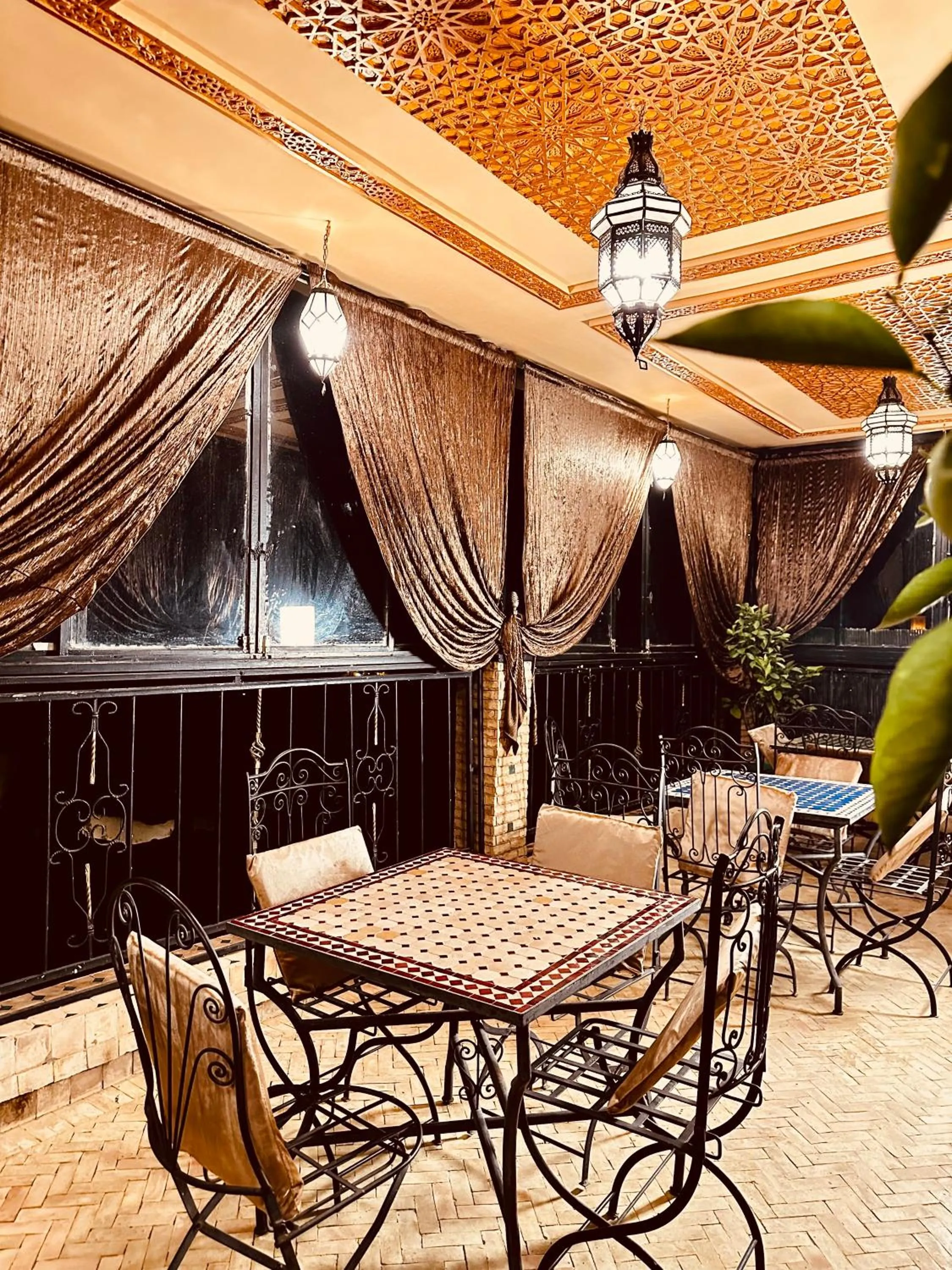 Balcony/Terrace in Riad Le Petit Patrimoine De Fés