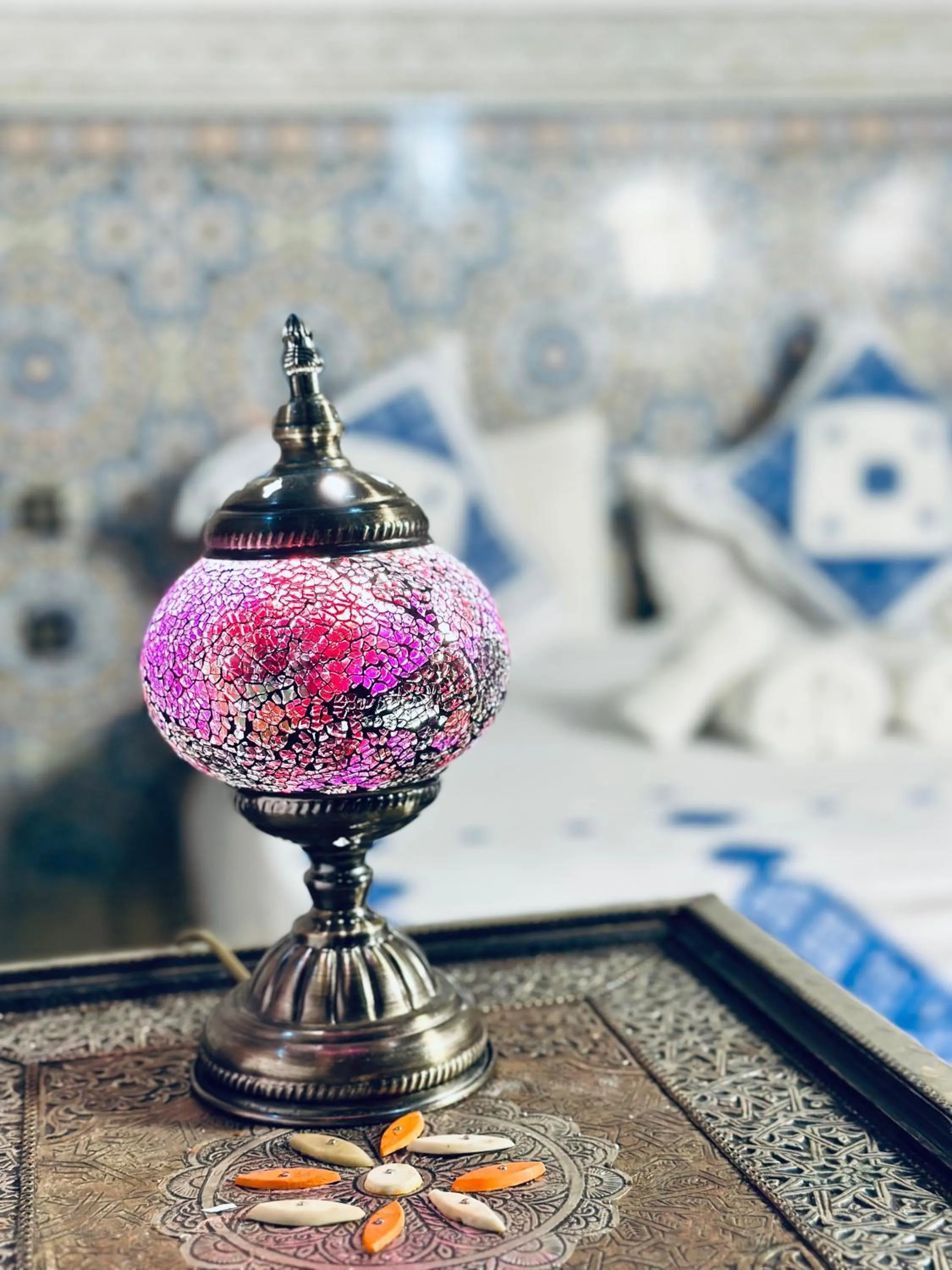 Bed in Riad Le Petit Patrimoine De Fés