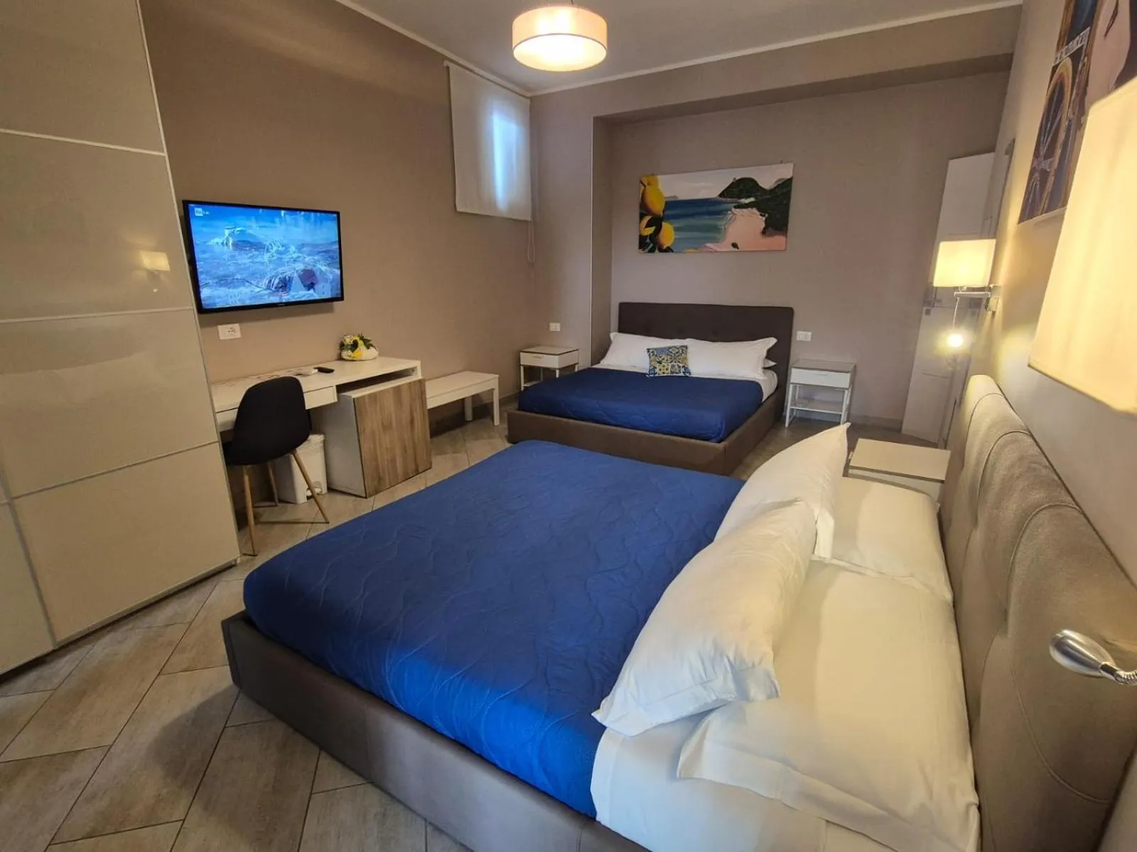 Bed in "La città delle 100 sculture" B&B BcenS con parcheggio privato - Belpasso - Etna -