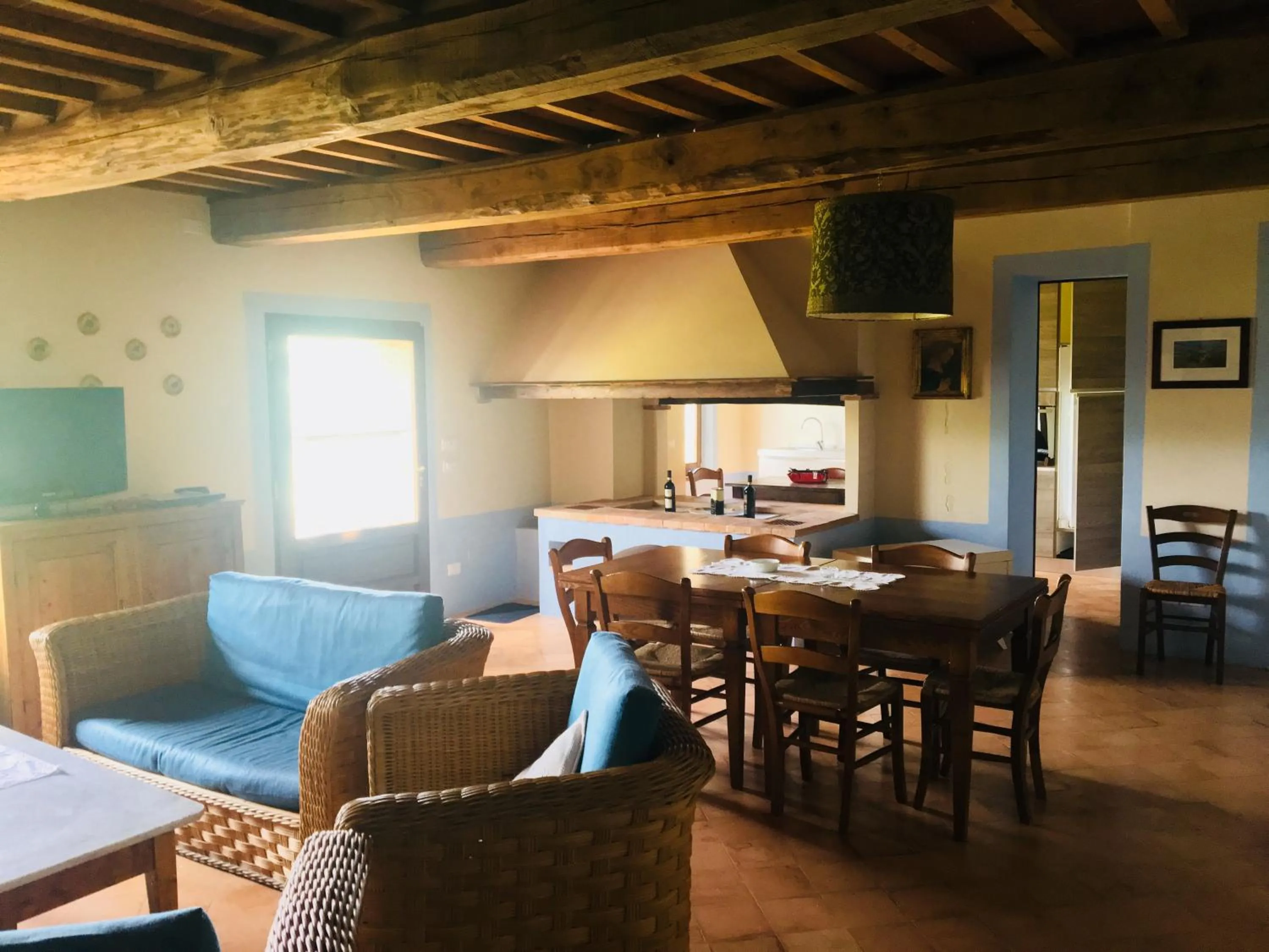 Seating area in Godiolo