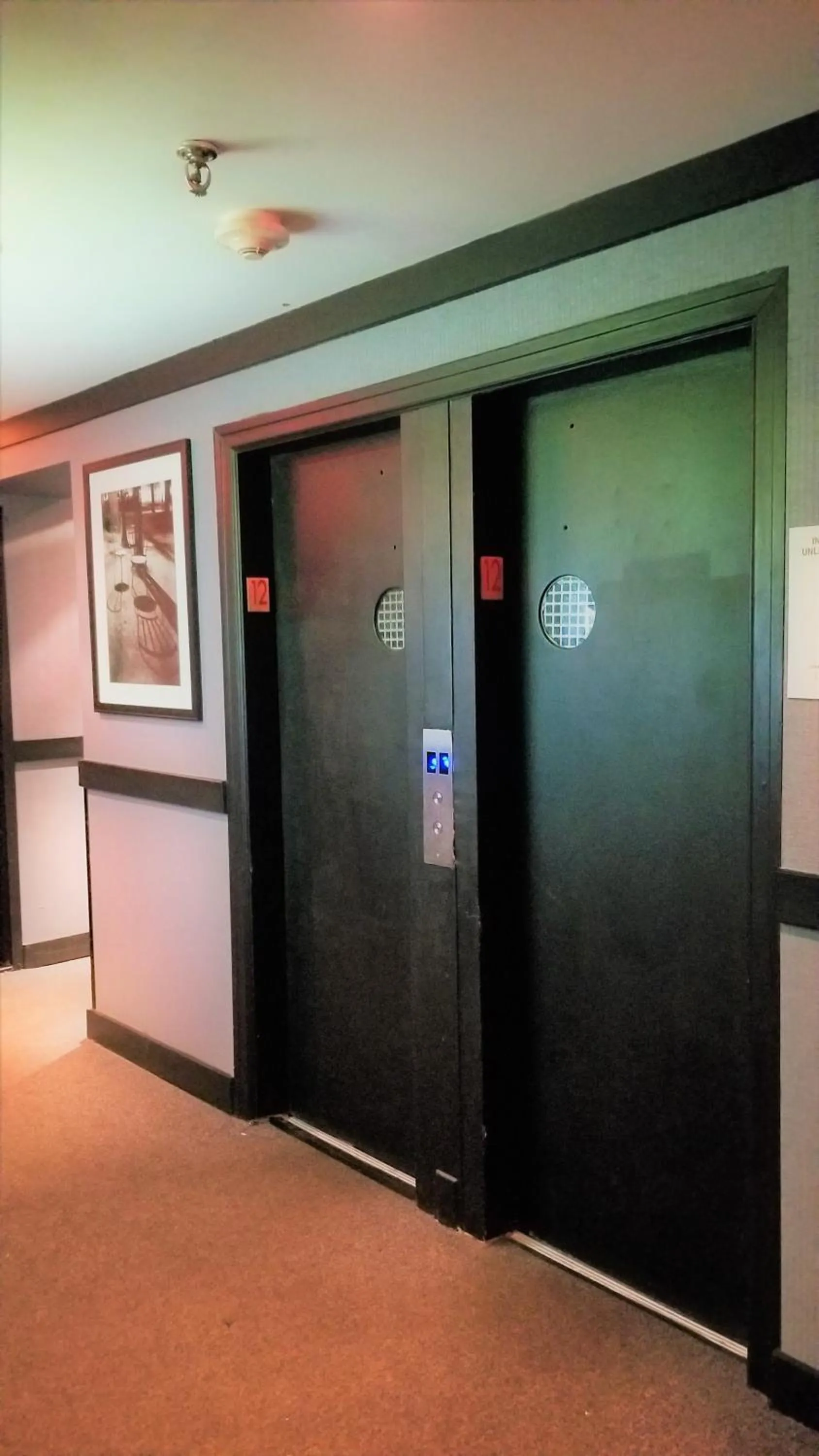 Property building in Night Hotel Broadway