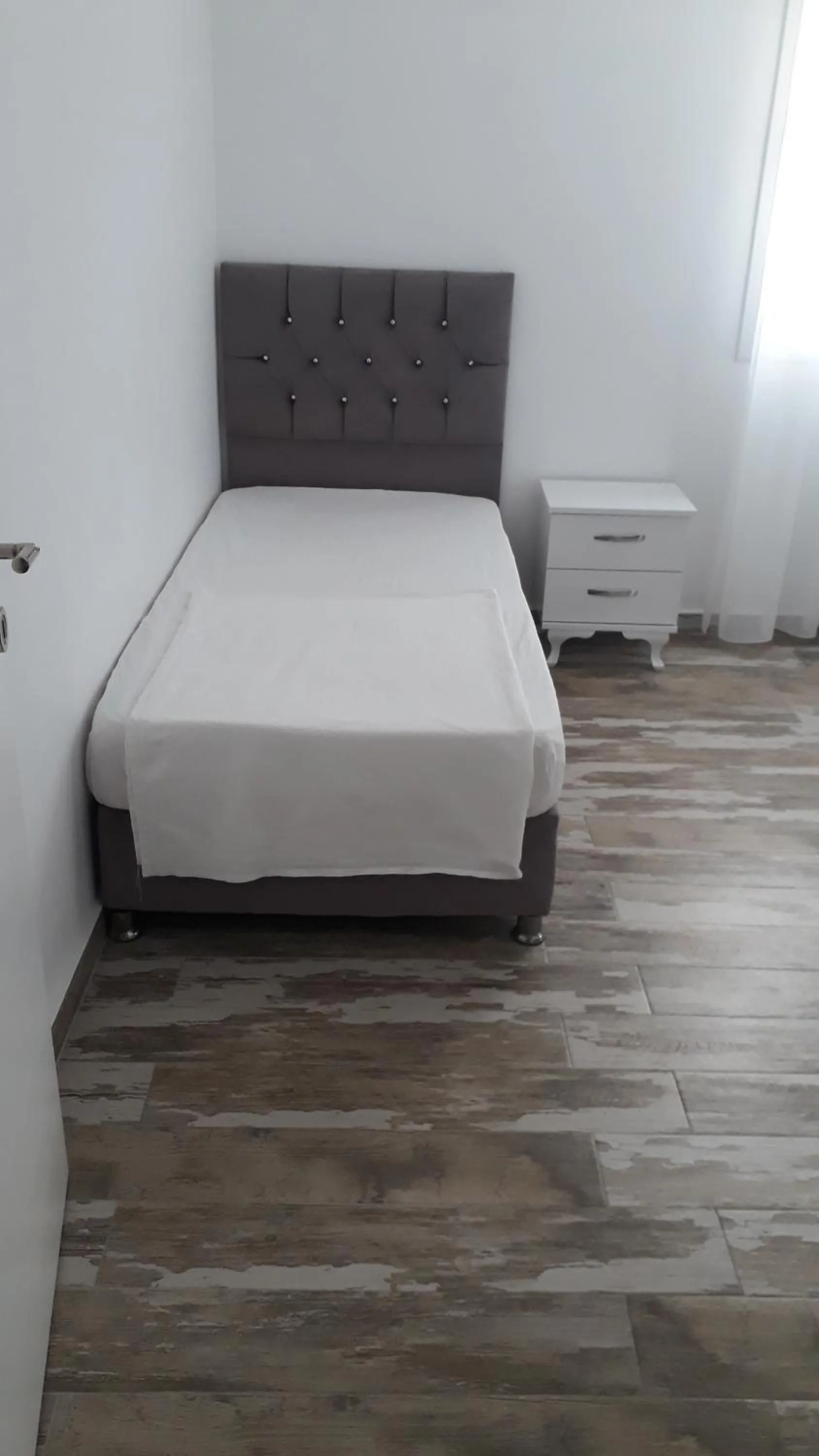 Bed in ÇİÇEK APART OTEL