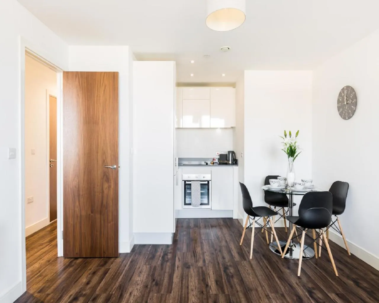 Dining area in KCS Luxury Apartment - Broad Street Birmingham
