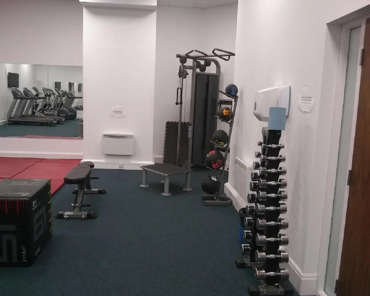 Fitness centre/facilities in KCS Luxury Apartment - Broad Street Birmingham