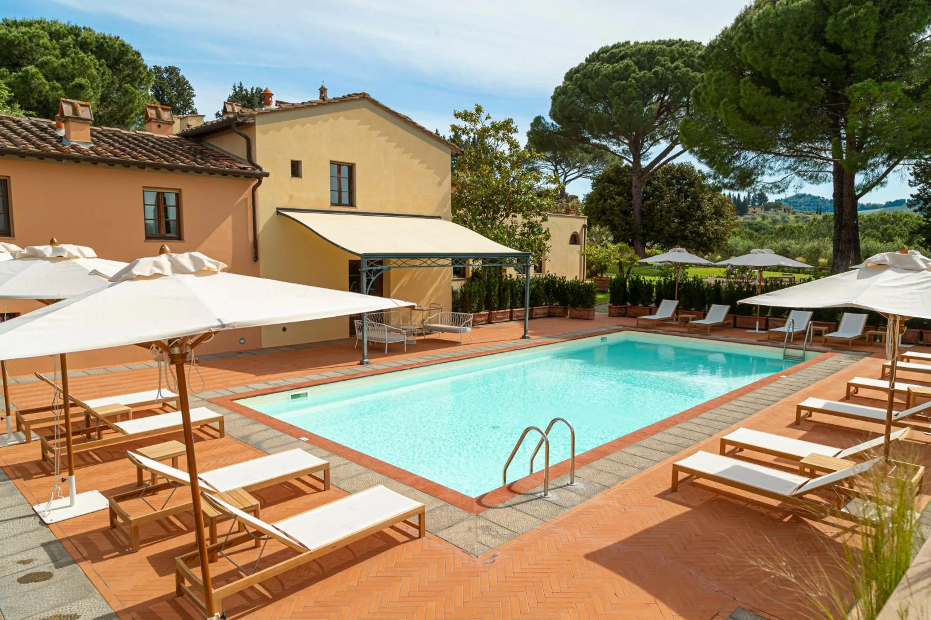 Swimming pool in Tenuta Di Sticciano