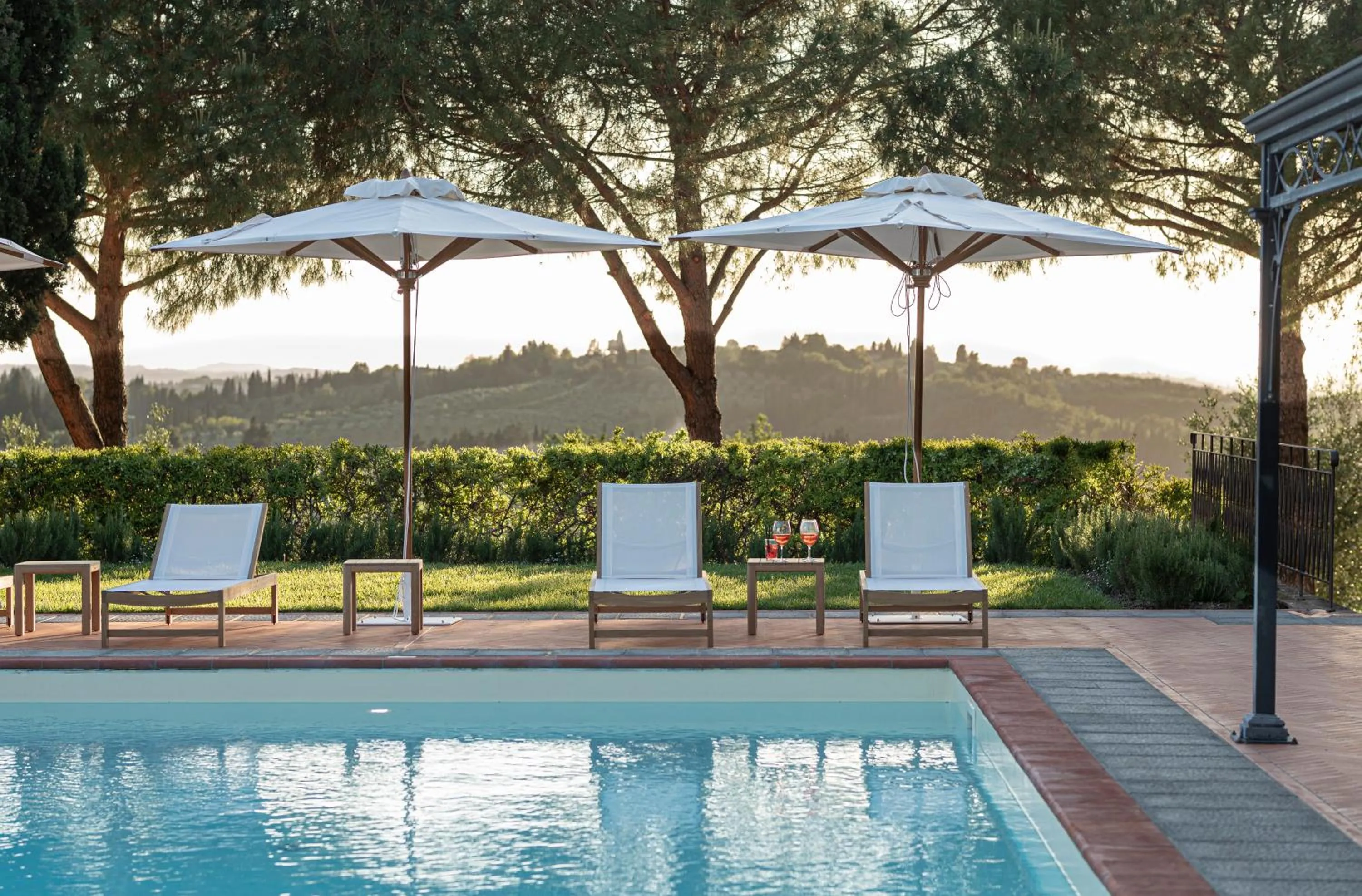 Swimming pool in Tenuta Di Sticciano