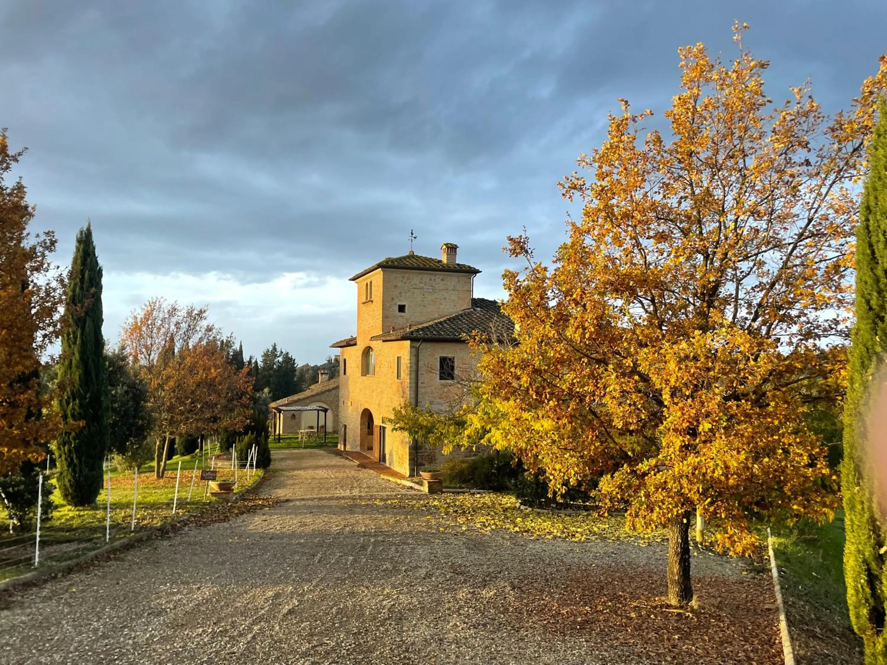 Natural landscape in Tenuta Di Sticciano