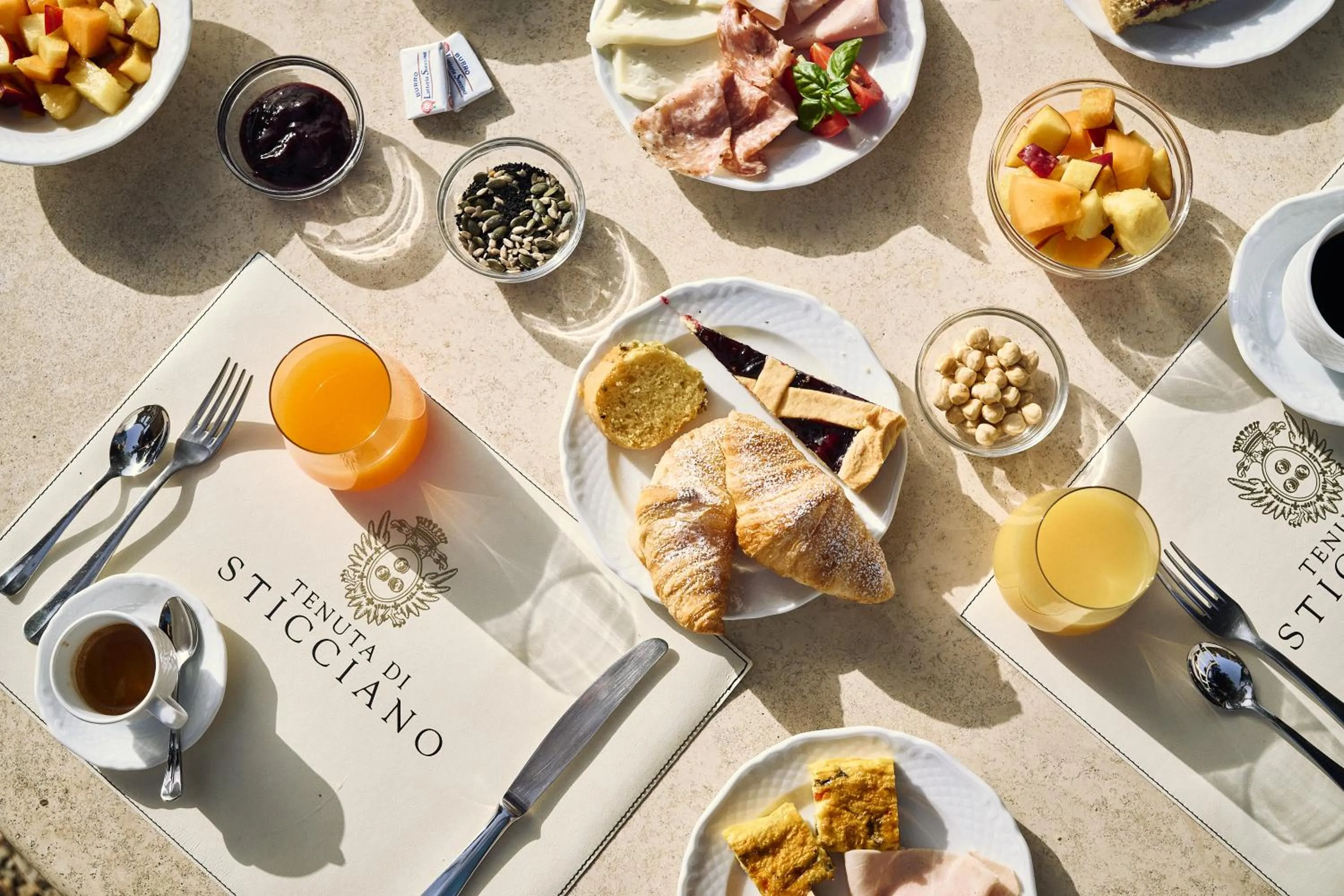 Breakfast in Tenuta Di Sticciano