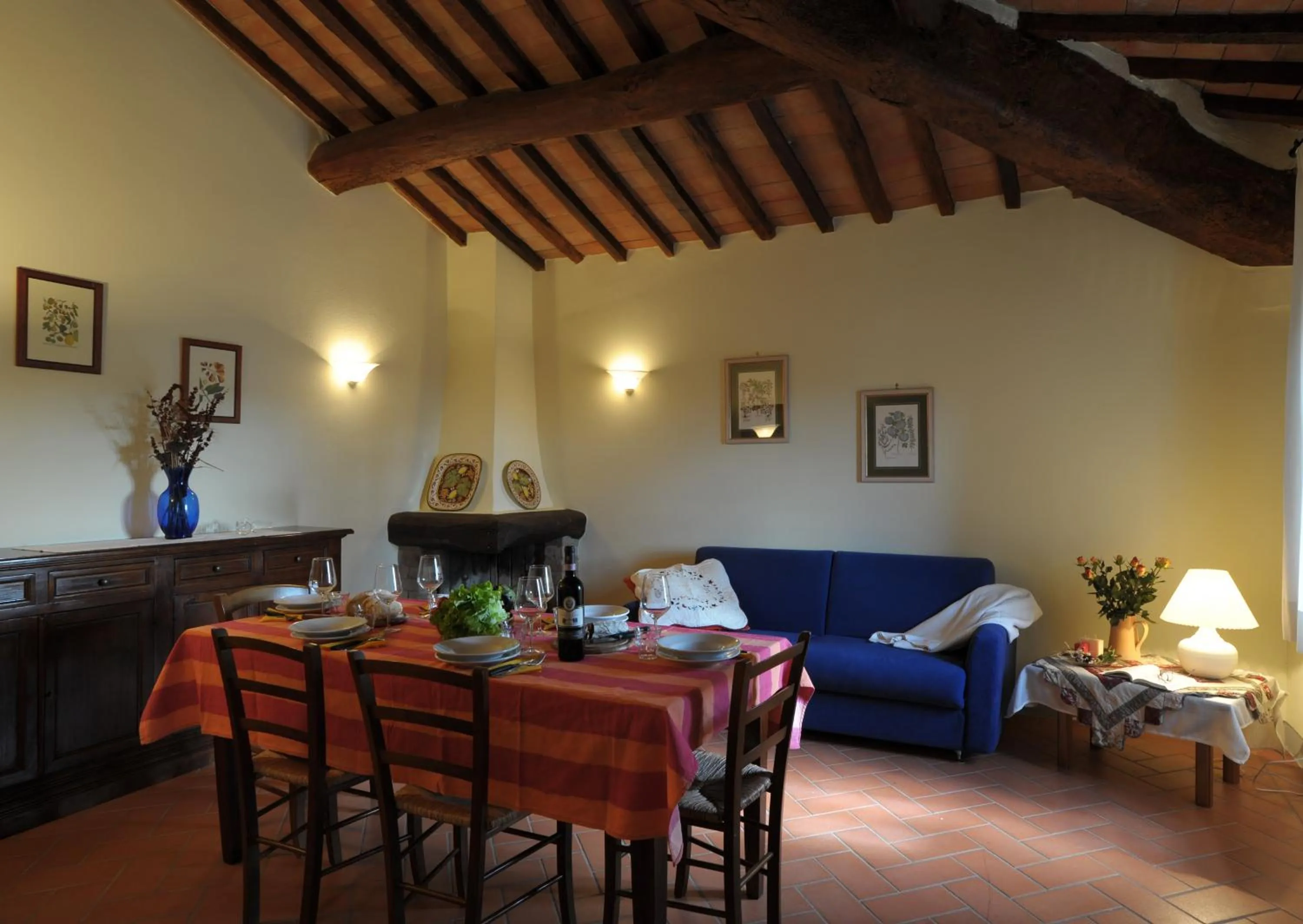 Living room in Tenuta Di Sticciano