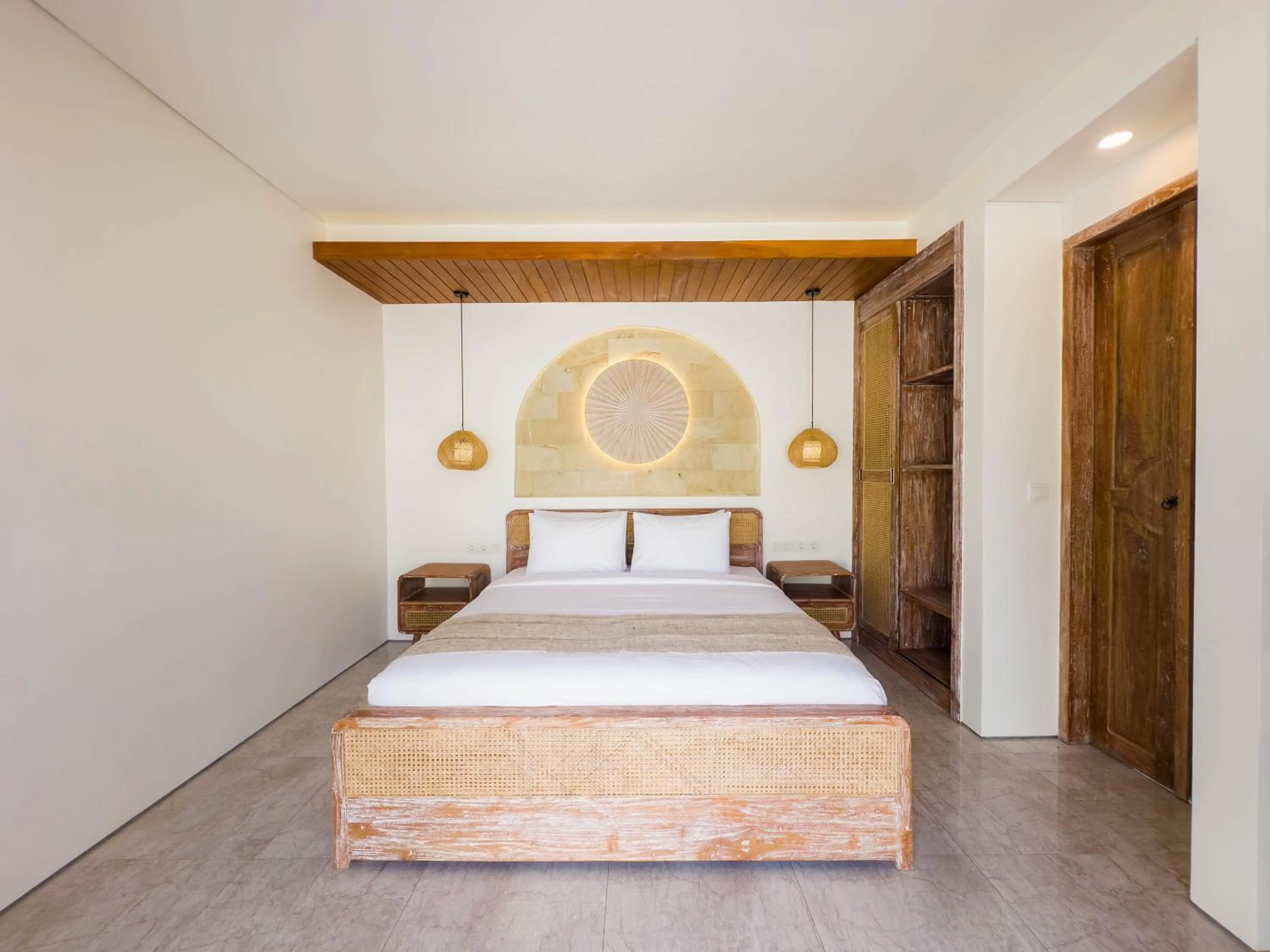 Bedroom, Bed in Villa Waturenggong Ubud