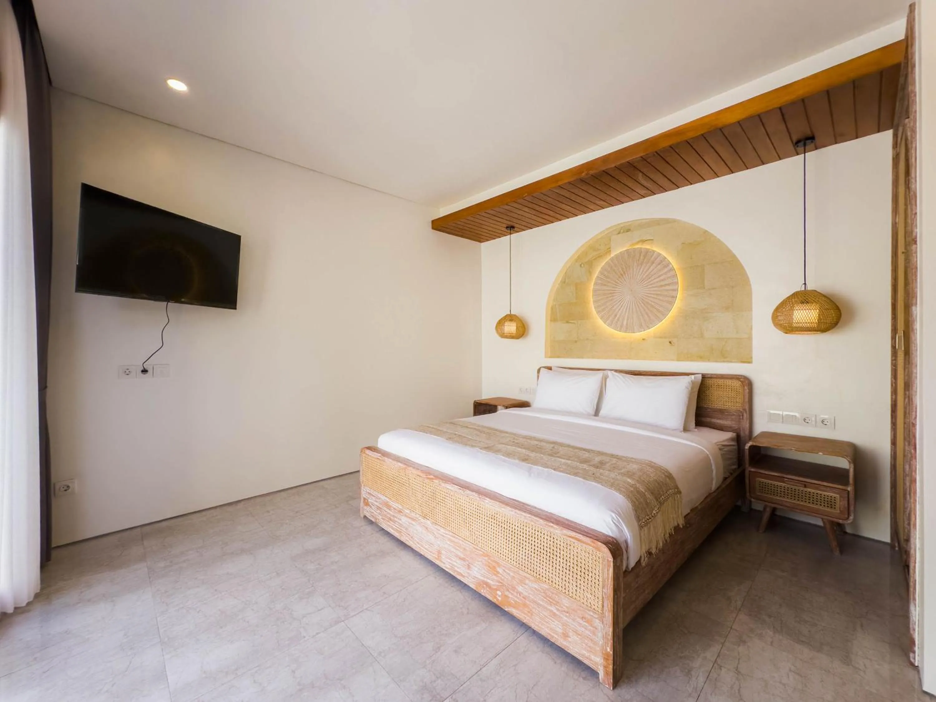 Bed in Villa Waturenggong Ubud