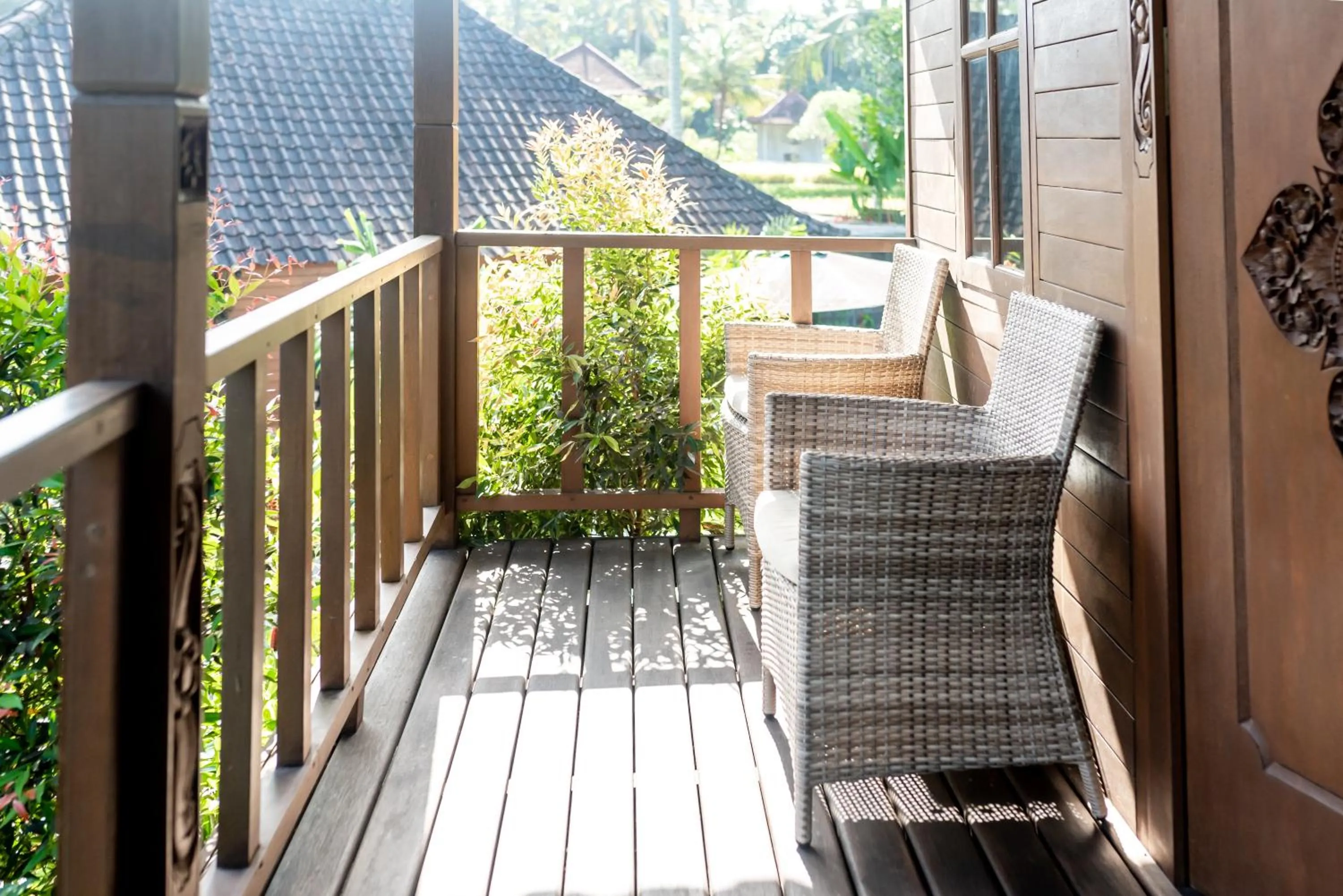 Balcony/Terrace in Villa Waturenggong Ubud