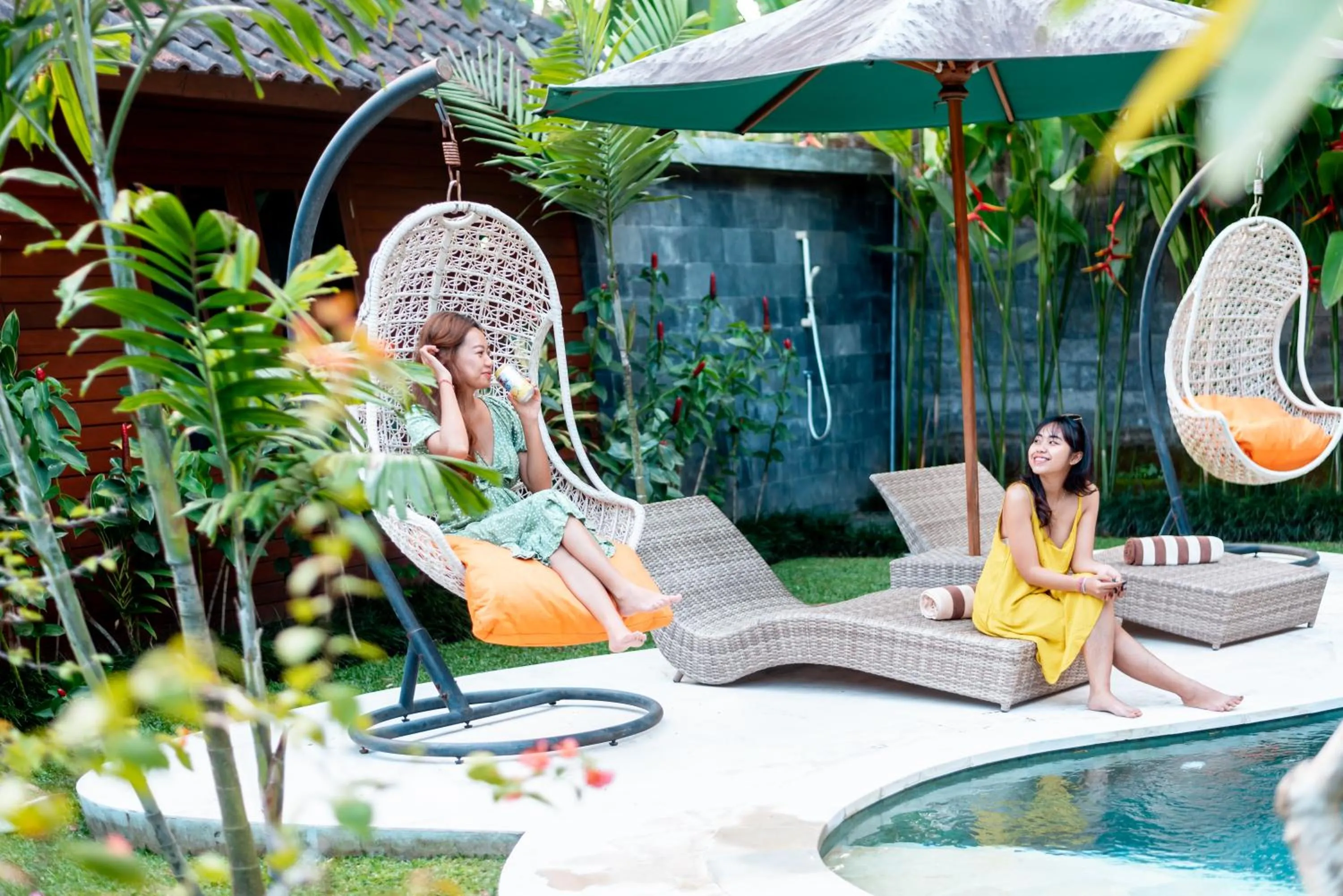 Swimming pool in Villa Waturenggong Ubud