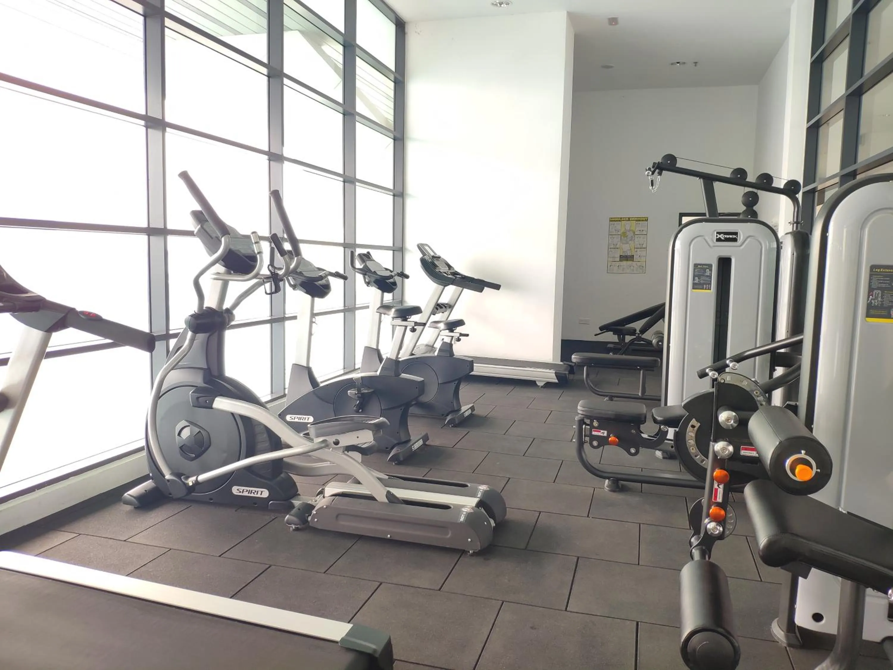 Fitness centre/facilities in 5-Star Apartment + Infinity Pool, 4 pax, 1 min to Jaya One