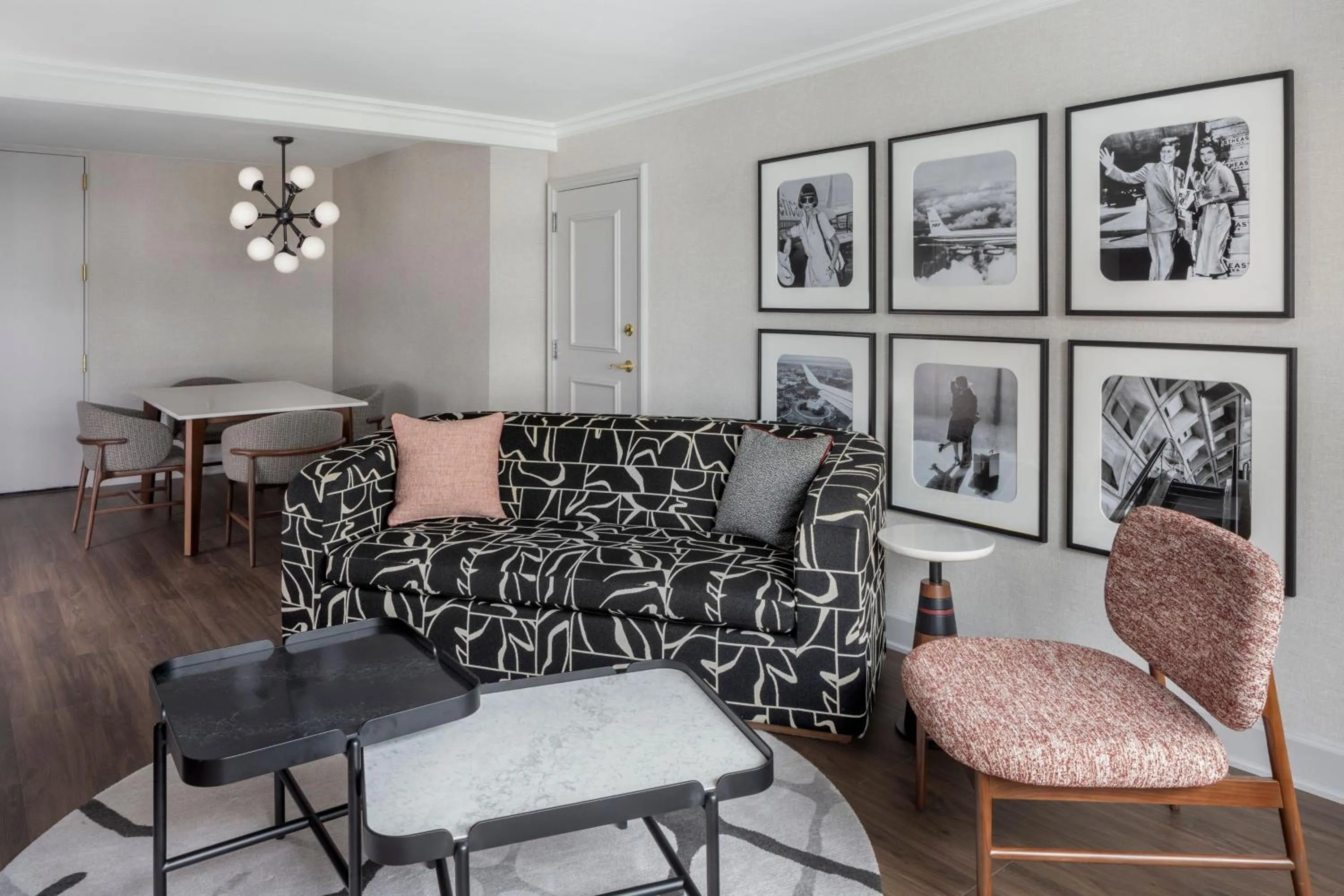 Living room in Le Meridien Washington, DC, The Madison