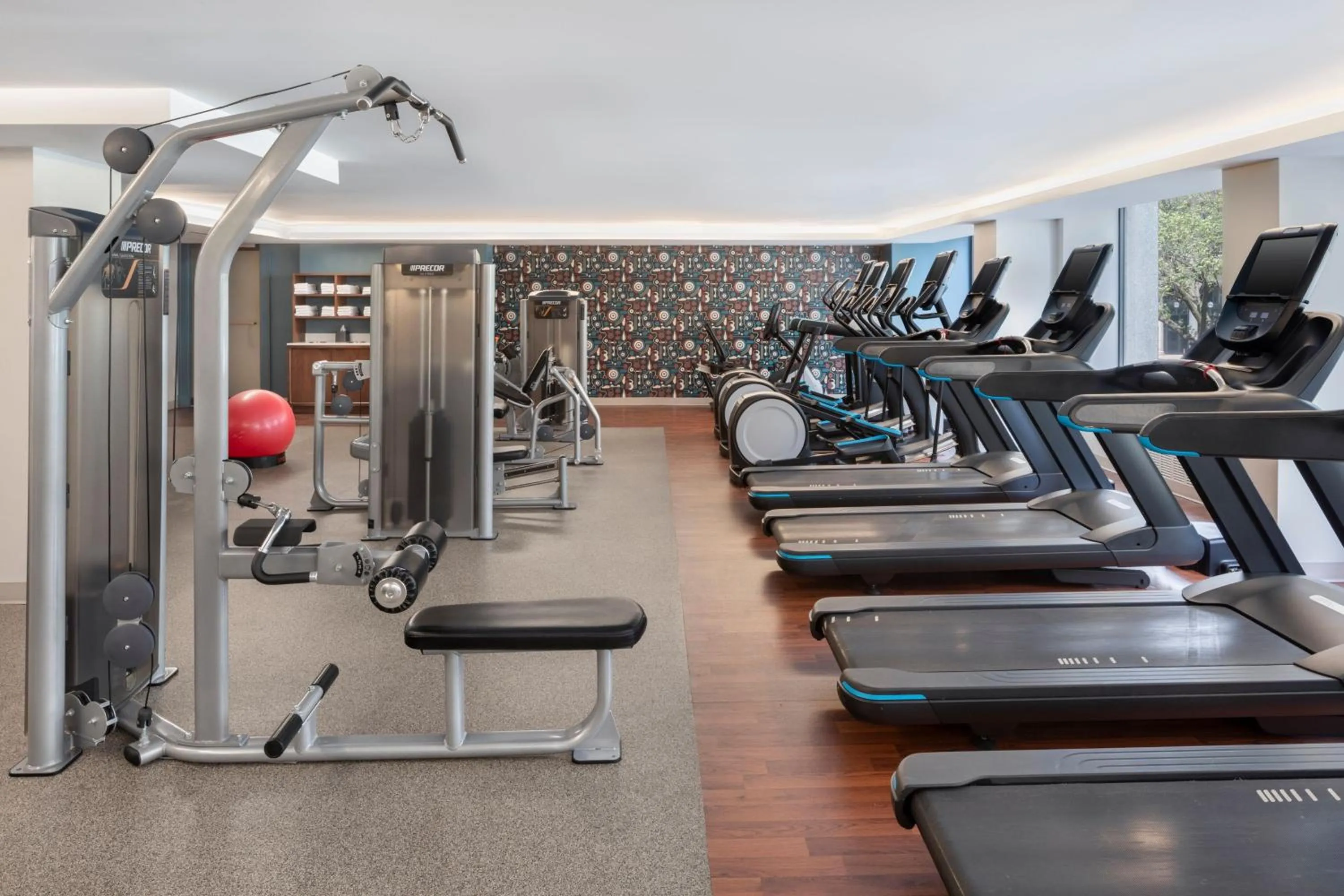 Fitness centre/facilities in Le Meridien Washington, DC, The Madison