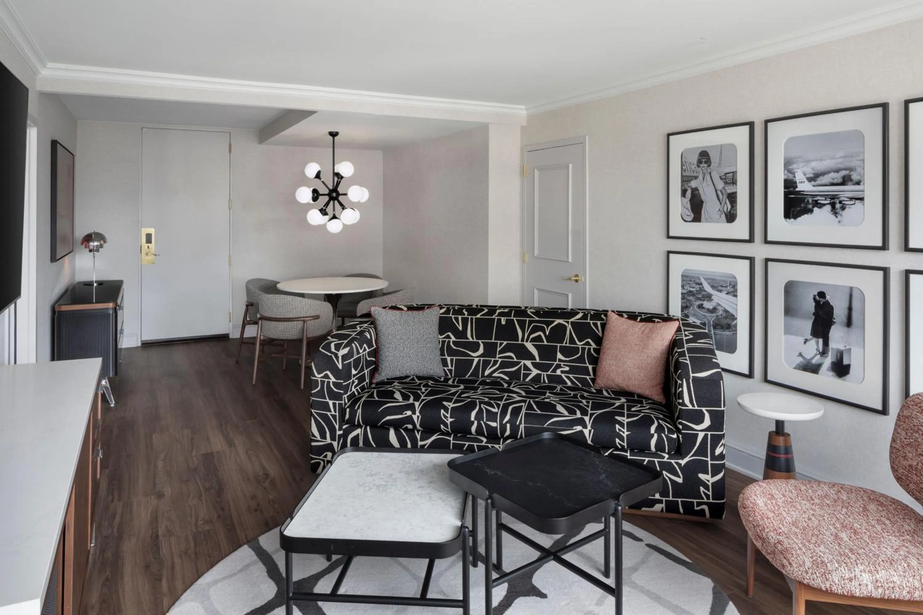 Living room in Le Meridien Washington, DC, The Madison