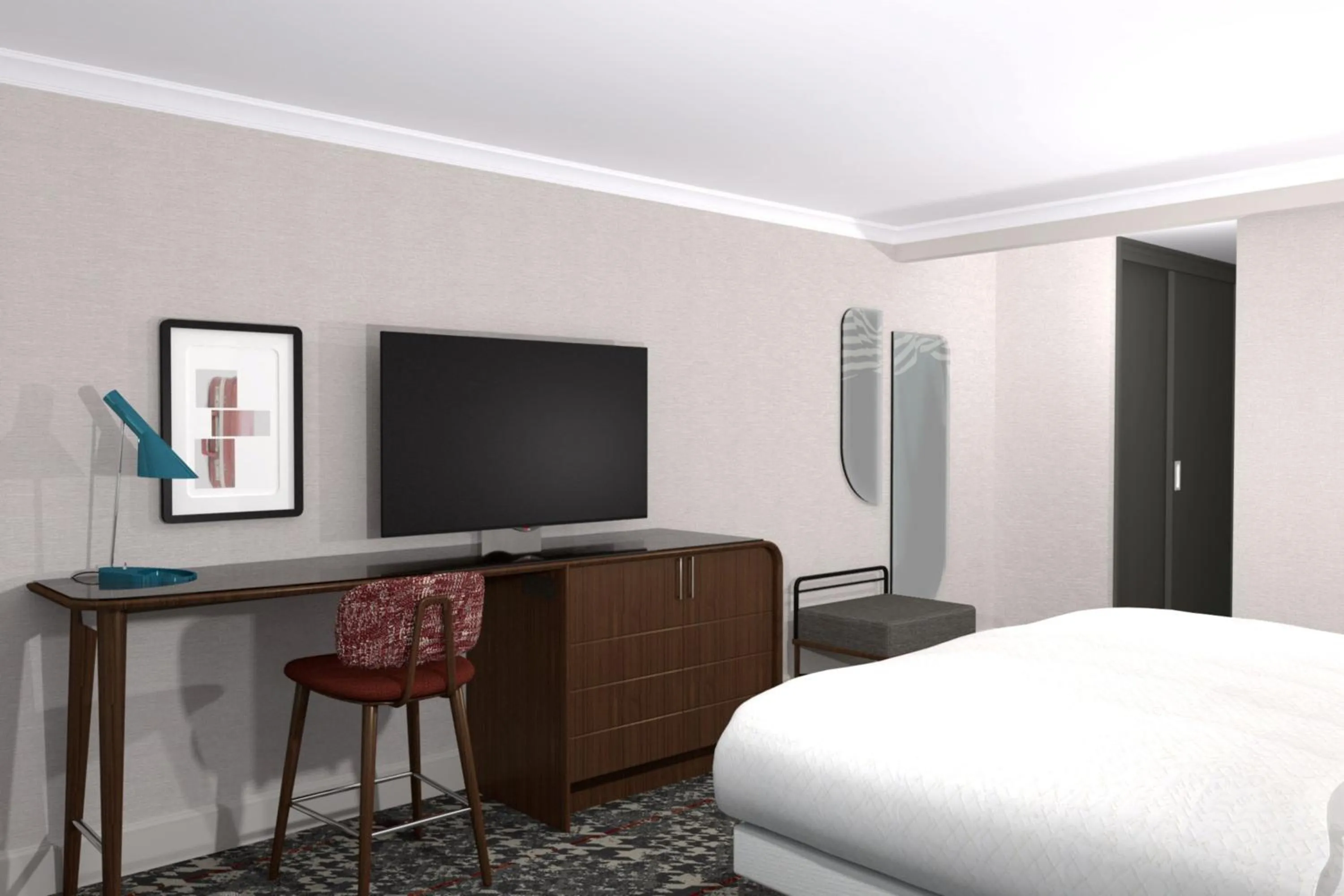 Photo of the whole room, Bed in Le Meridien Washington, DC, The Madison