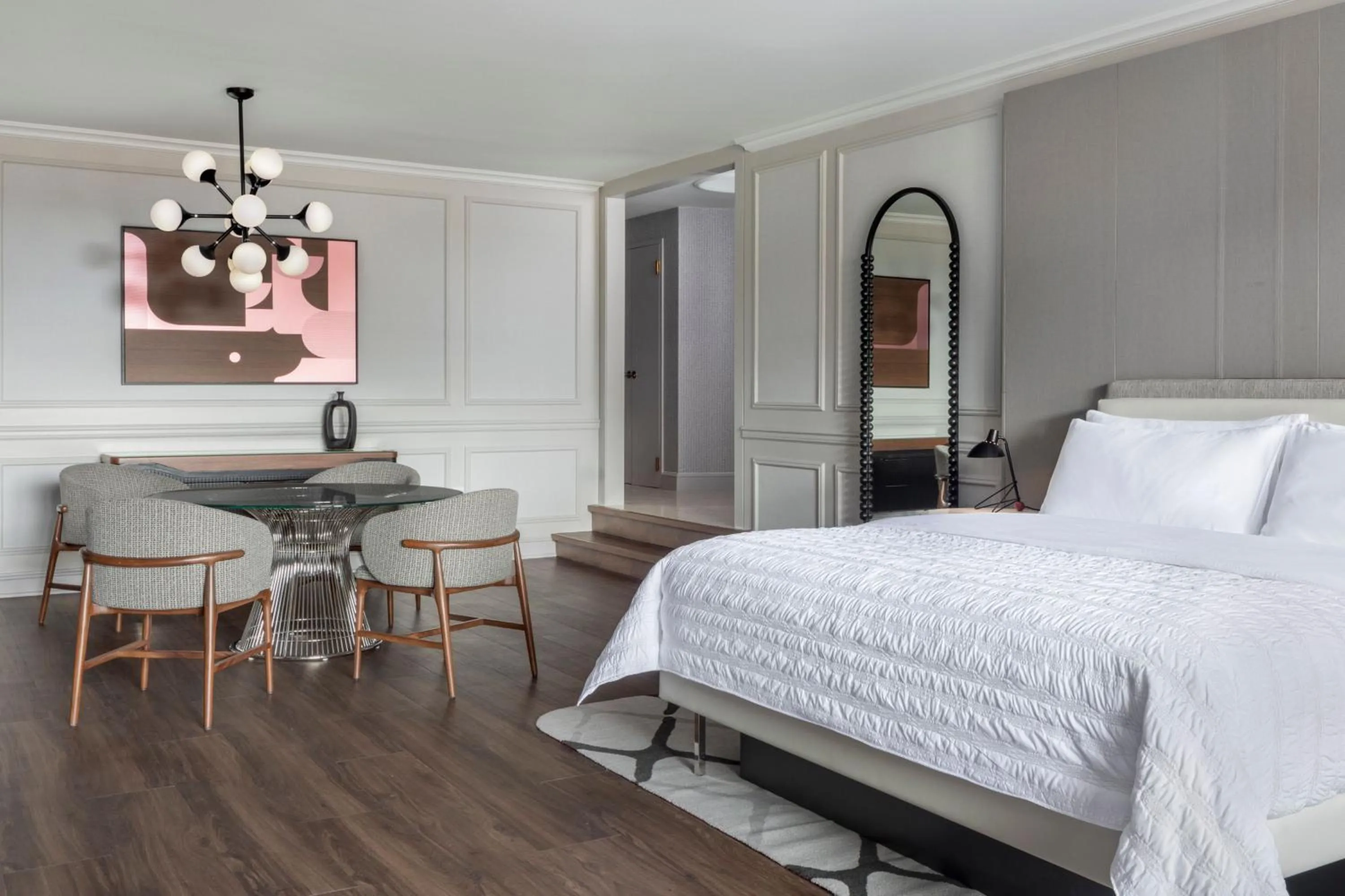 Bedroom, Bed in Le Meridien Washington, DC, The Madison