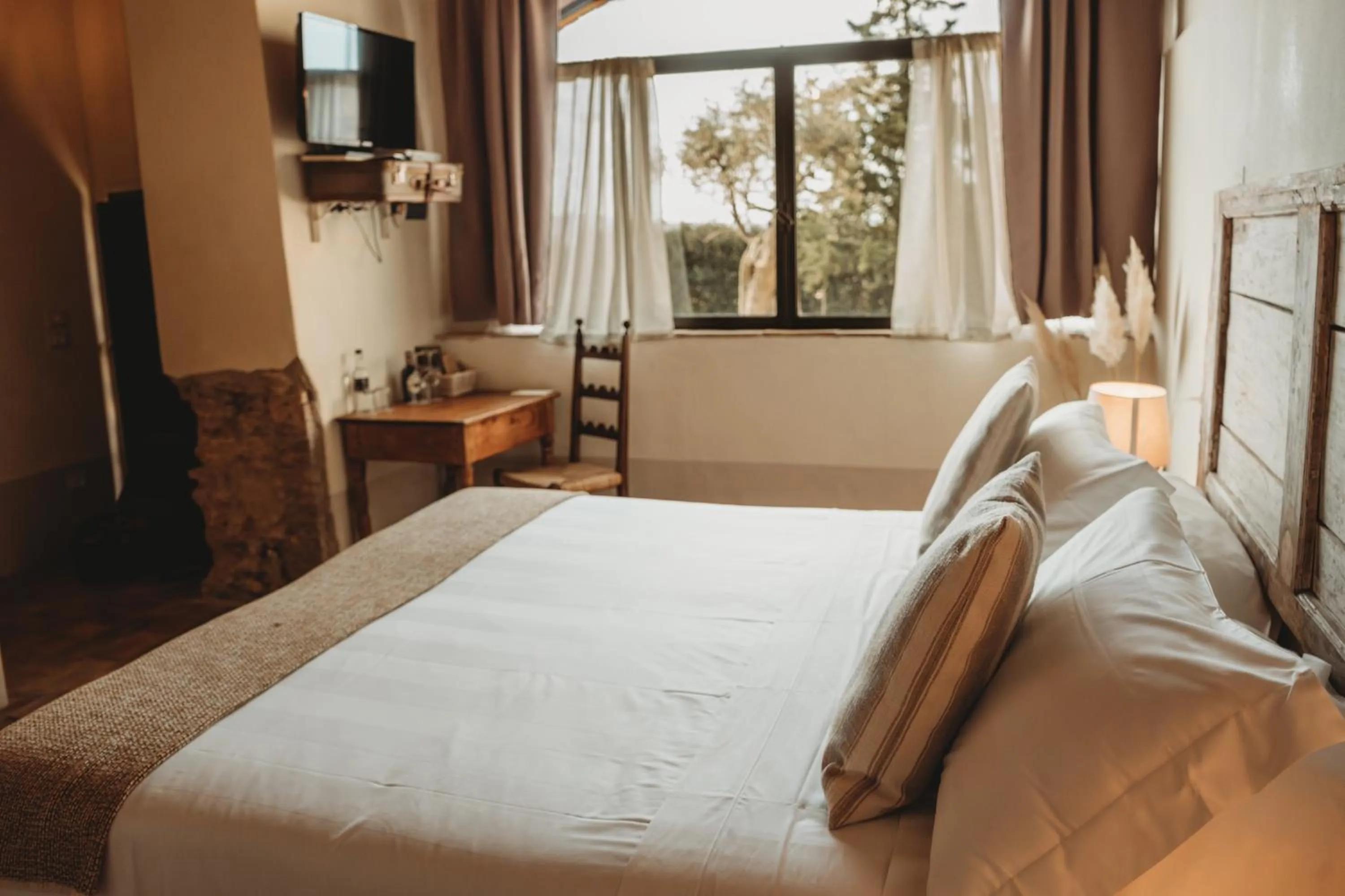 Bed in Locanda in Tuscany