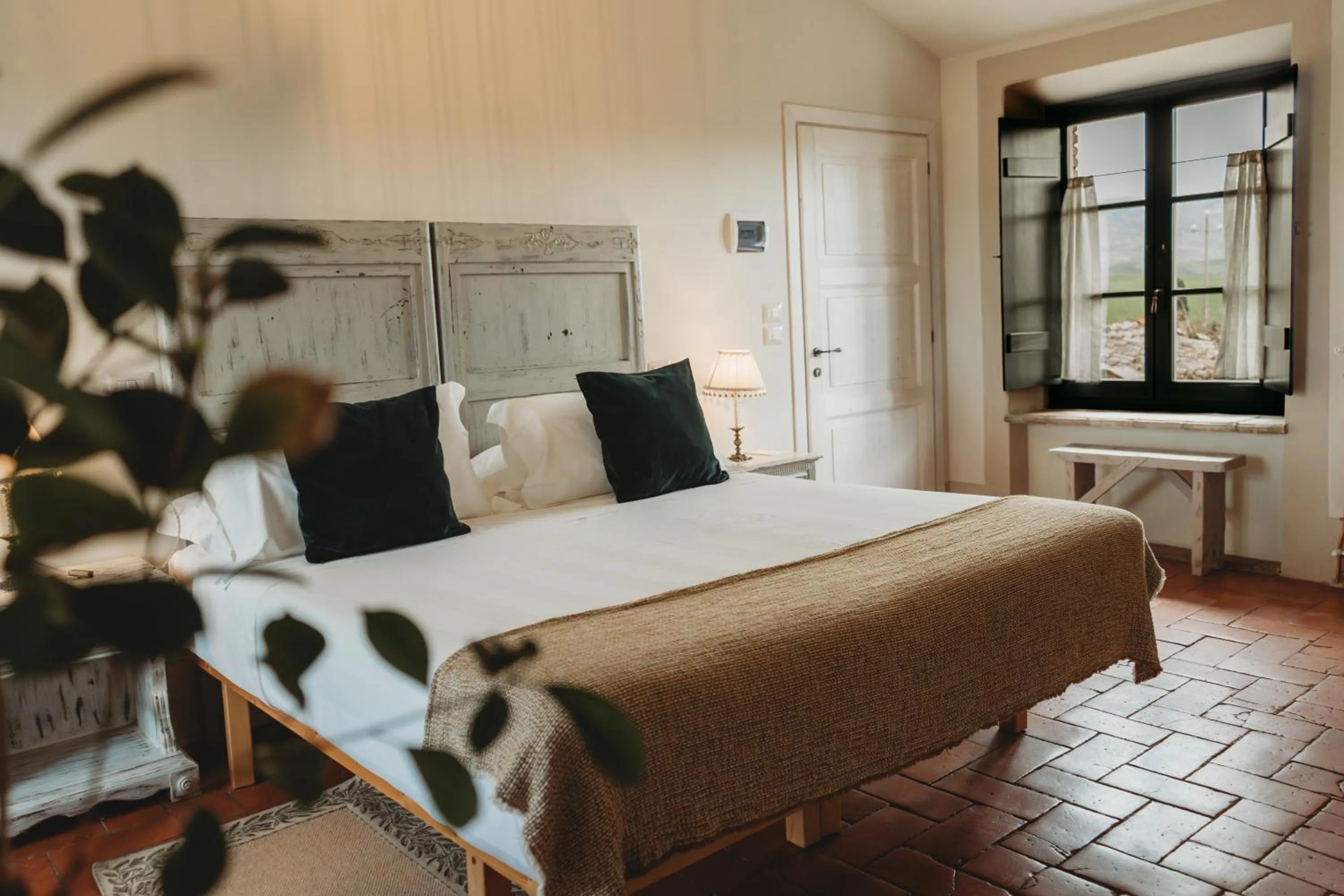 Bed in Locanda in Tuscany