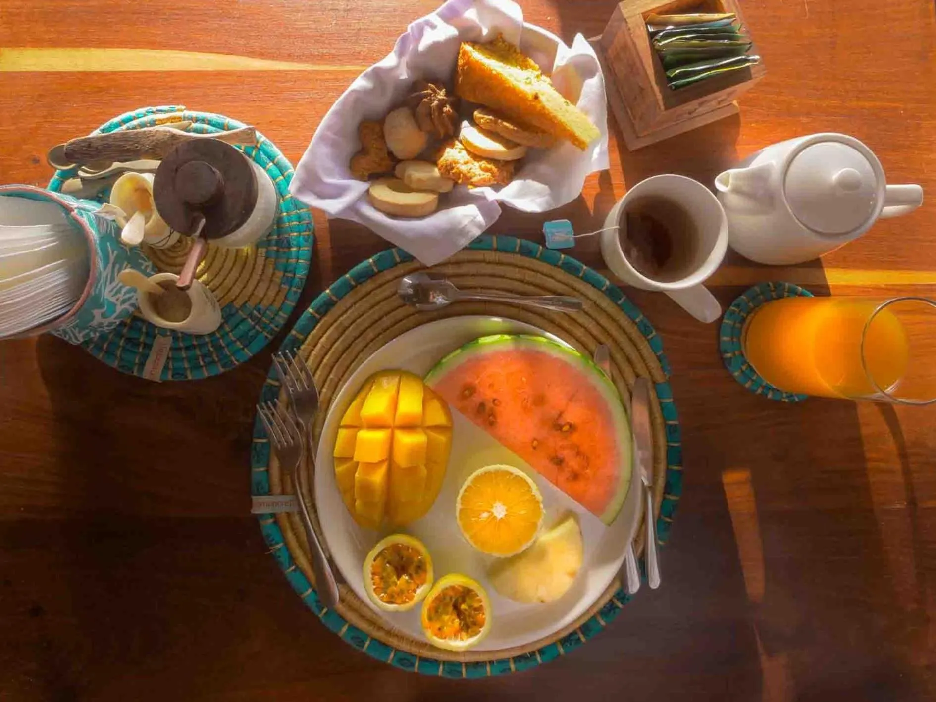 Food and drinks in Hekaya Zanzibar