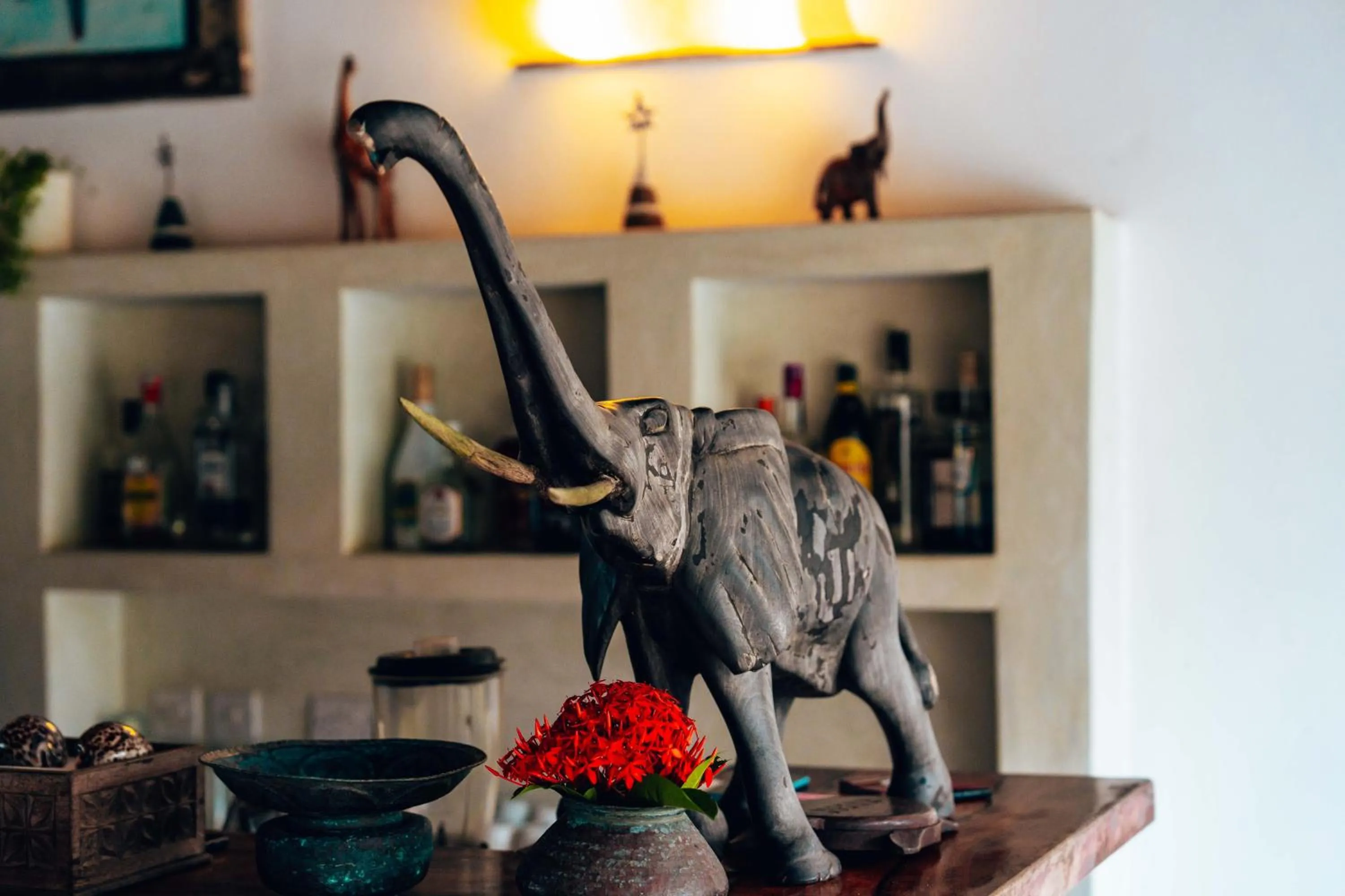 Decorative detail in Hekaya Zanzibar