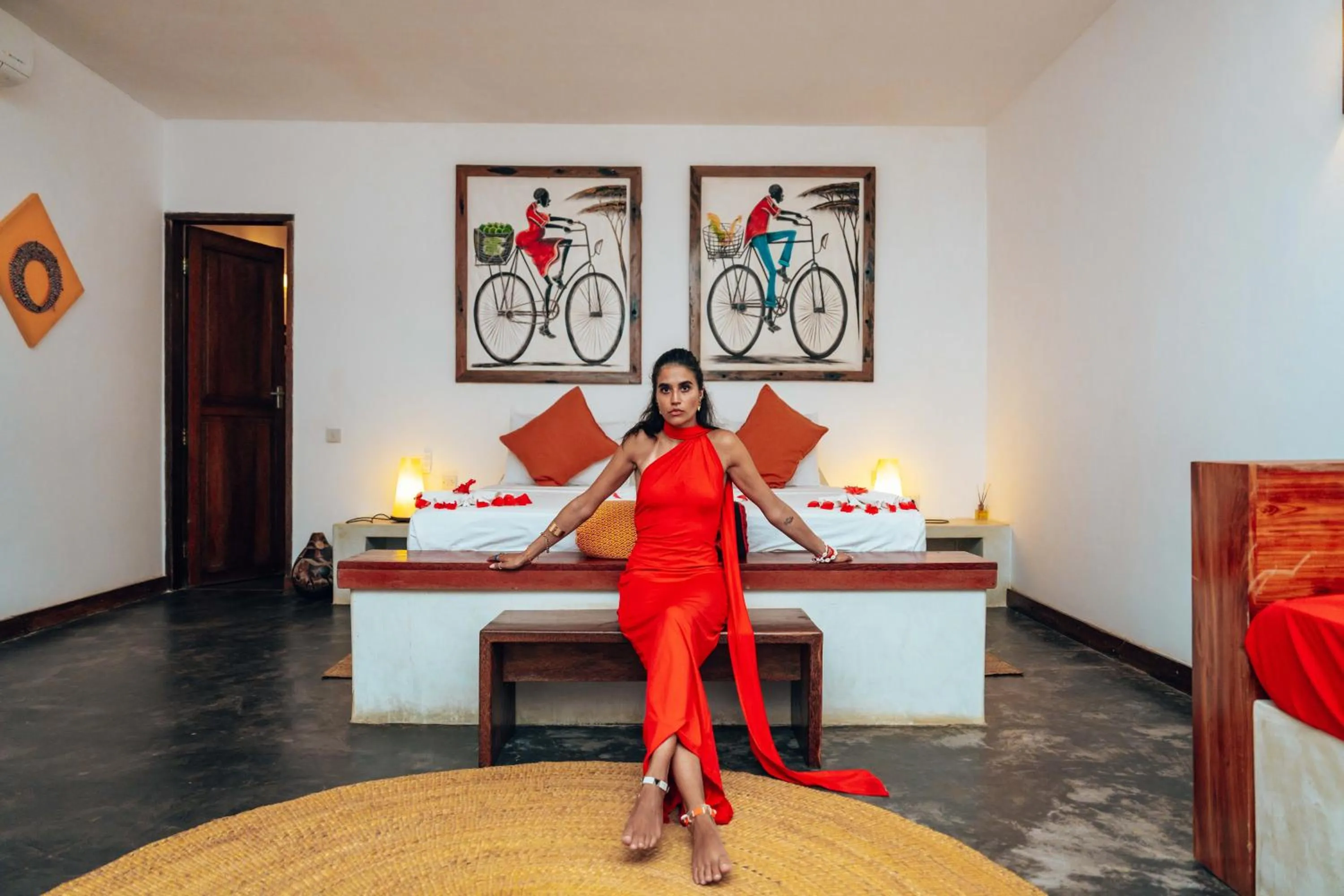 Bed in Hekaya Zanzibar