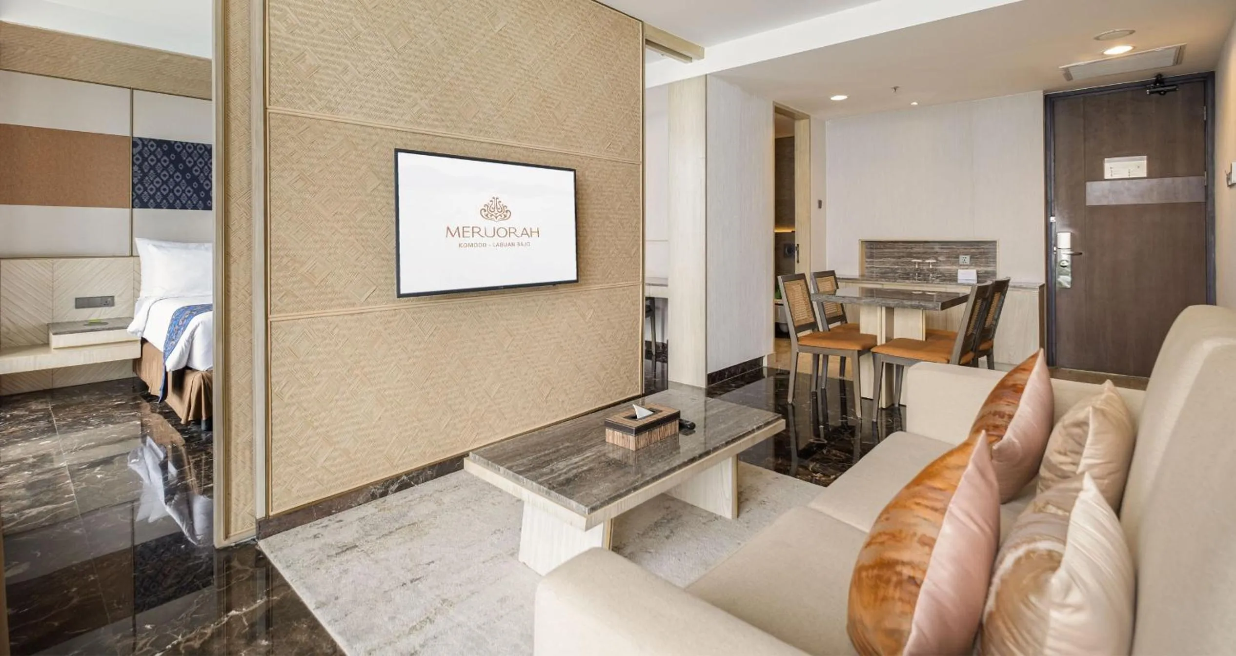 Living room in Meruorah Komodo Labuan Bajo