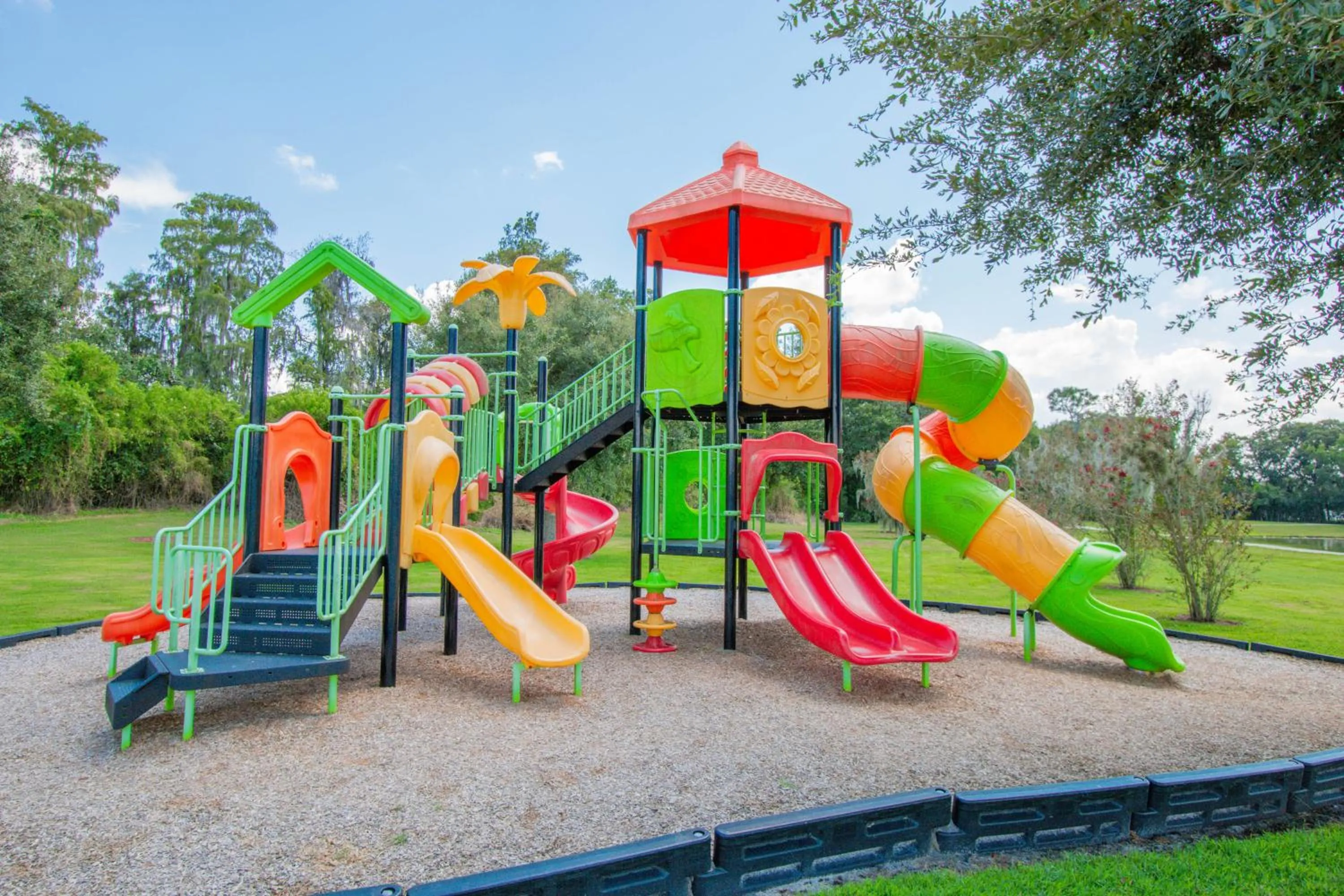 Children play ground in Berkley Lake Townhomes