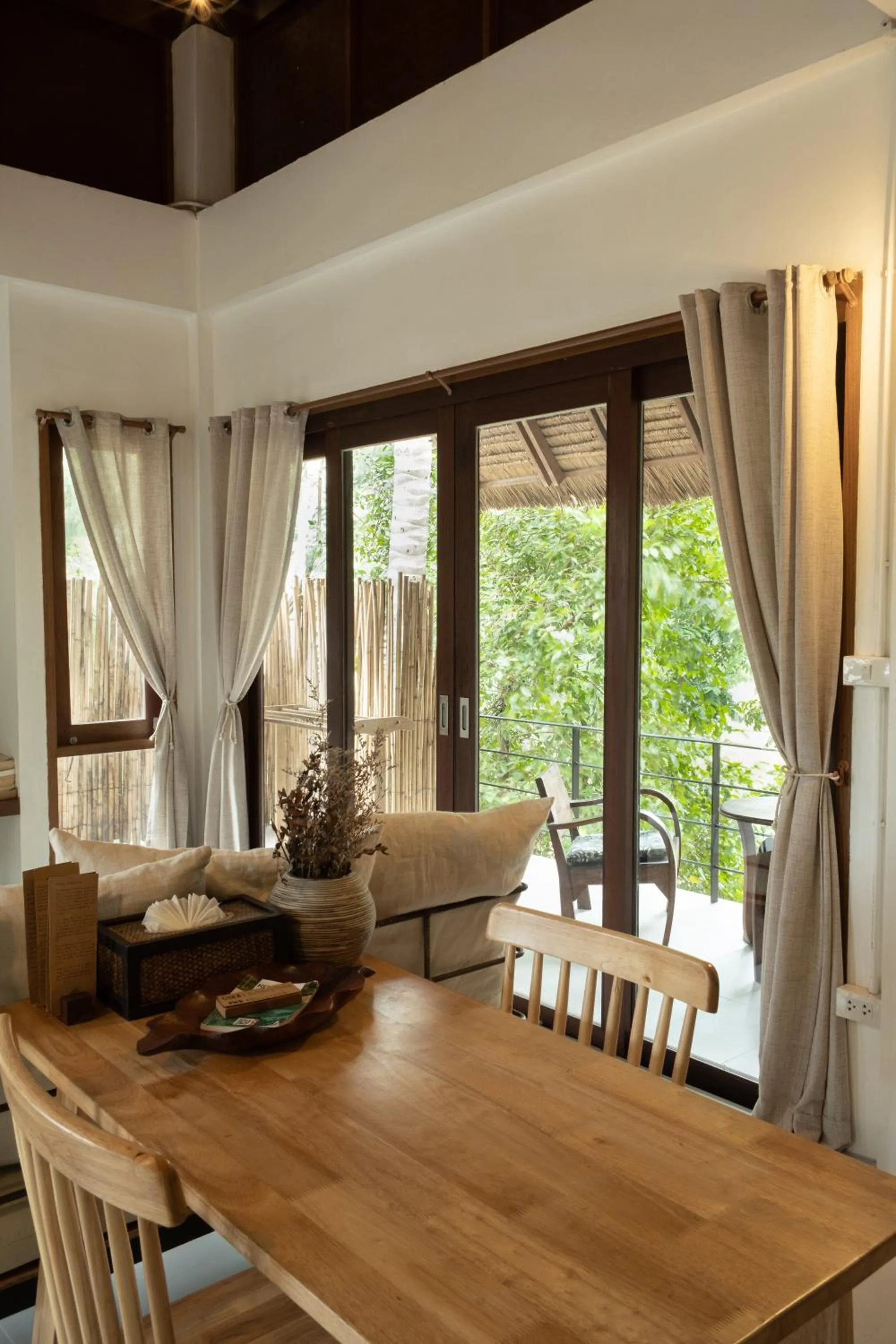 Seating area in Big Tree Boutique Hotel