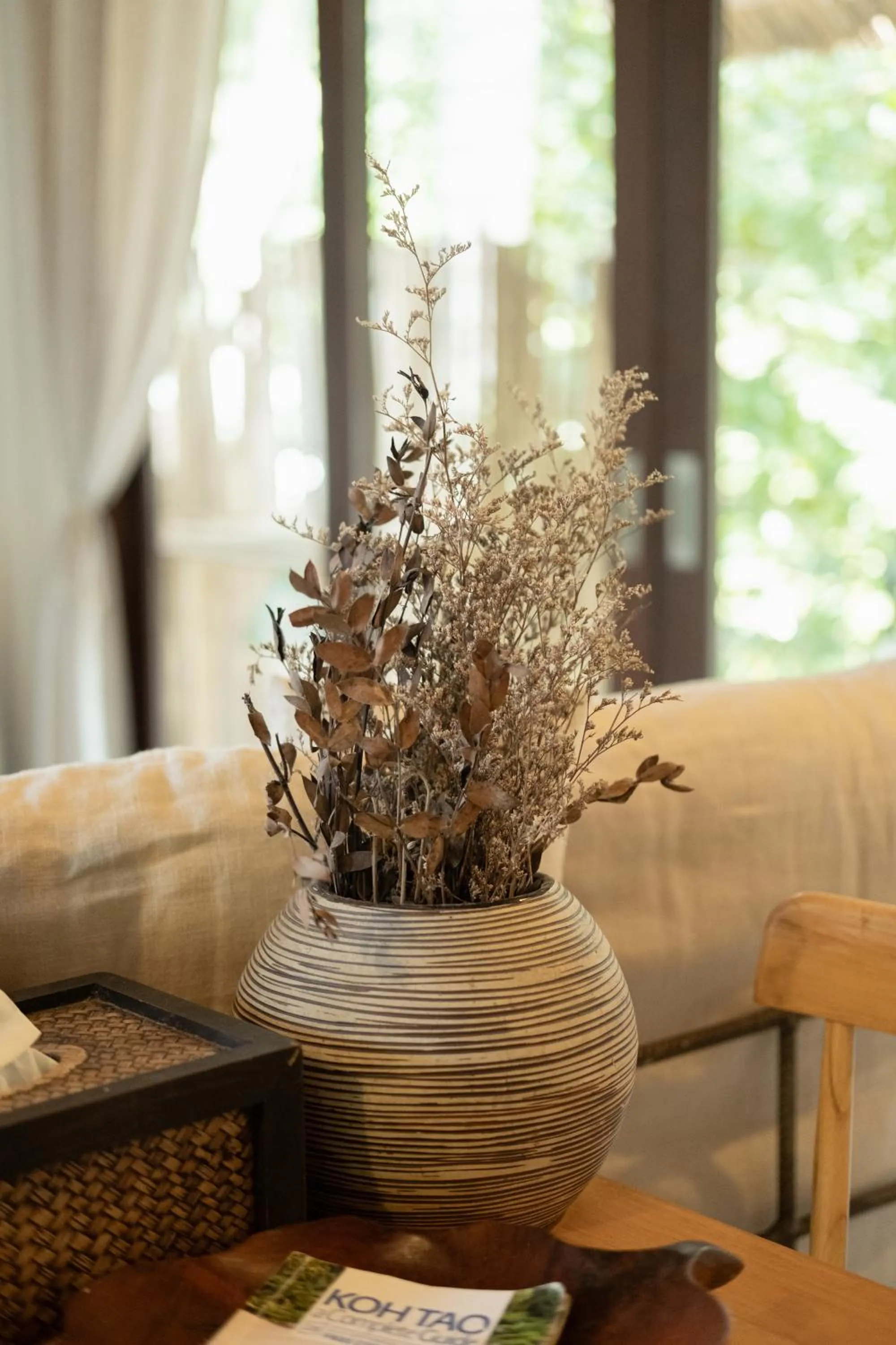 Seating area in Big Tree Boutique Hotel