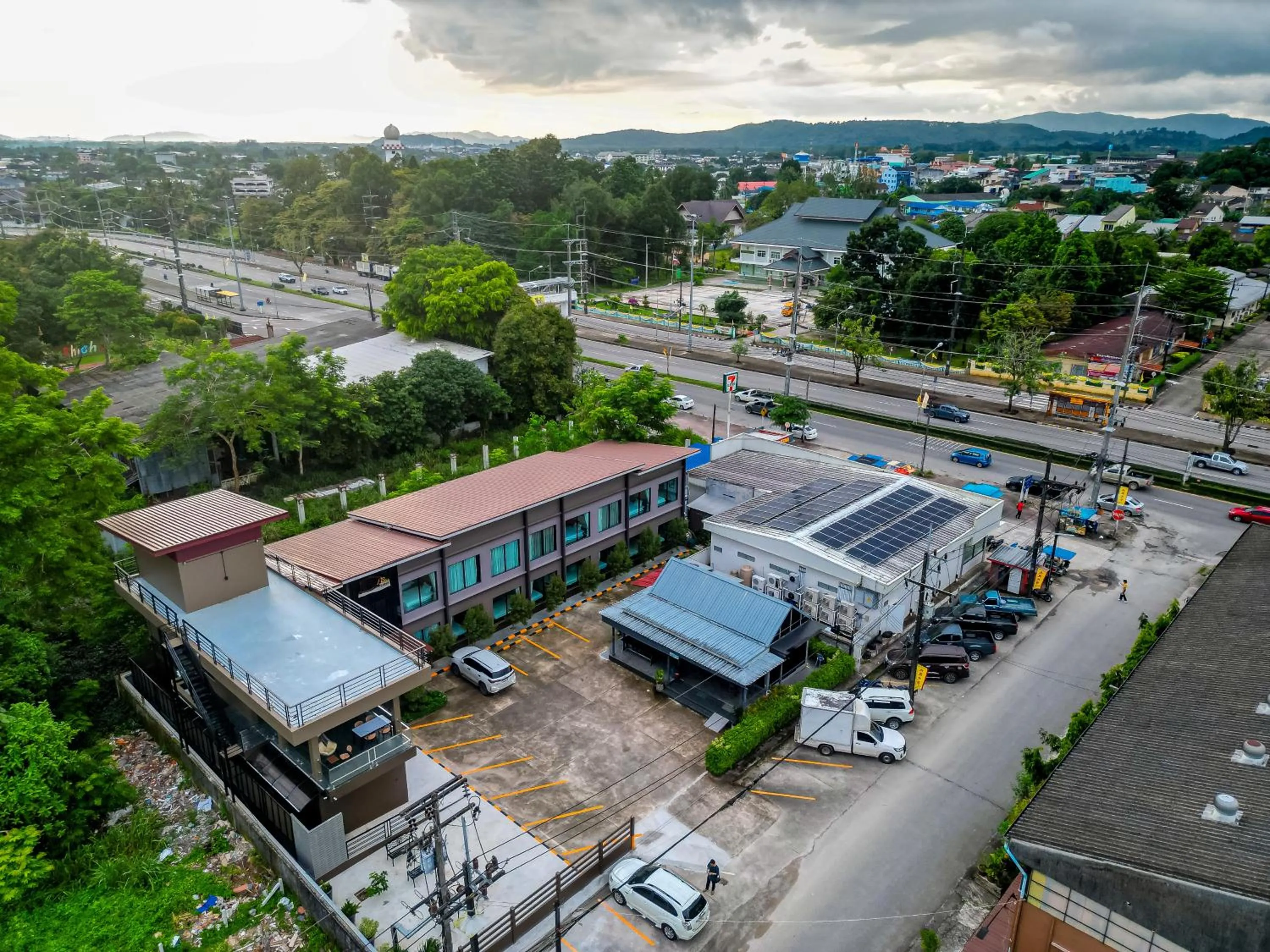 Bird's eye view in TOBEDzZ HOTEL