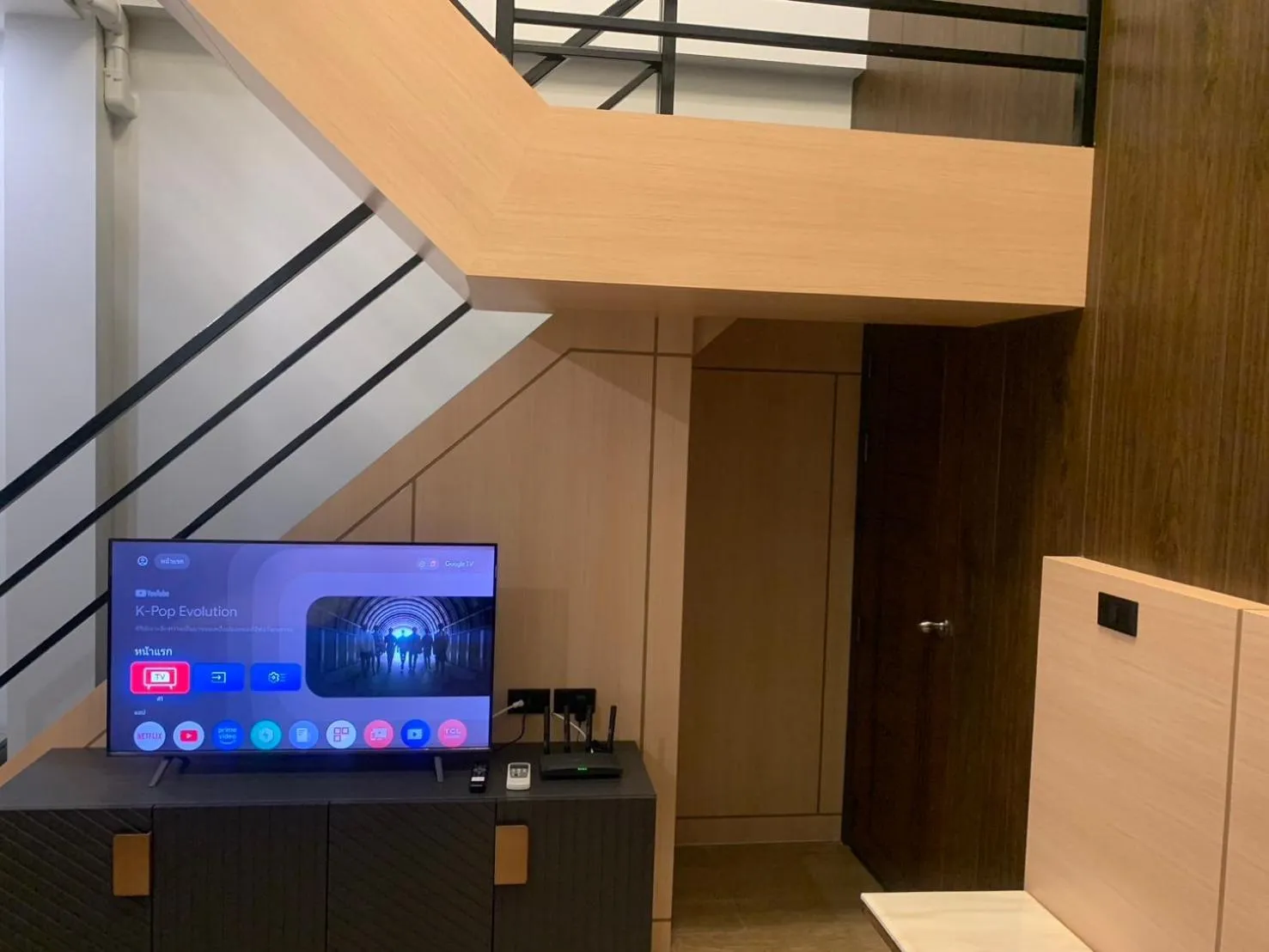 Seating area in TOBEDzZ HOTEL