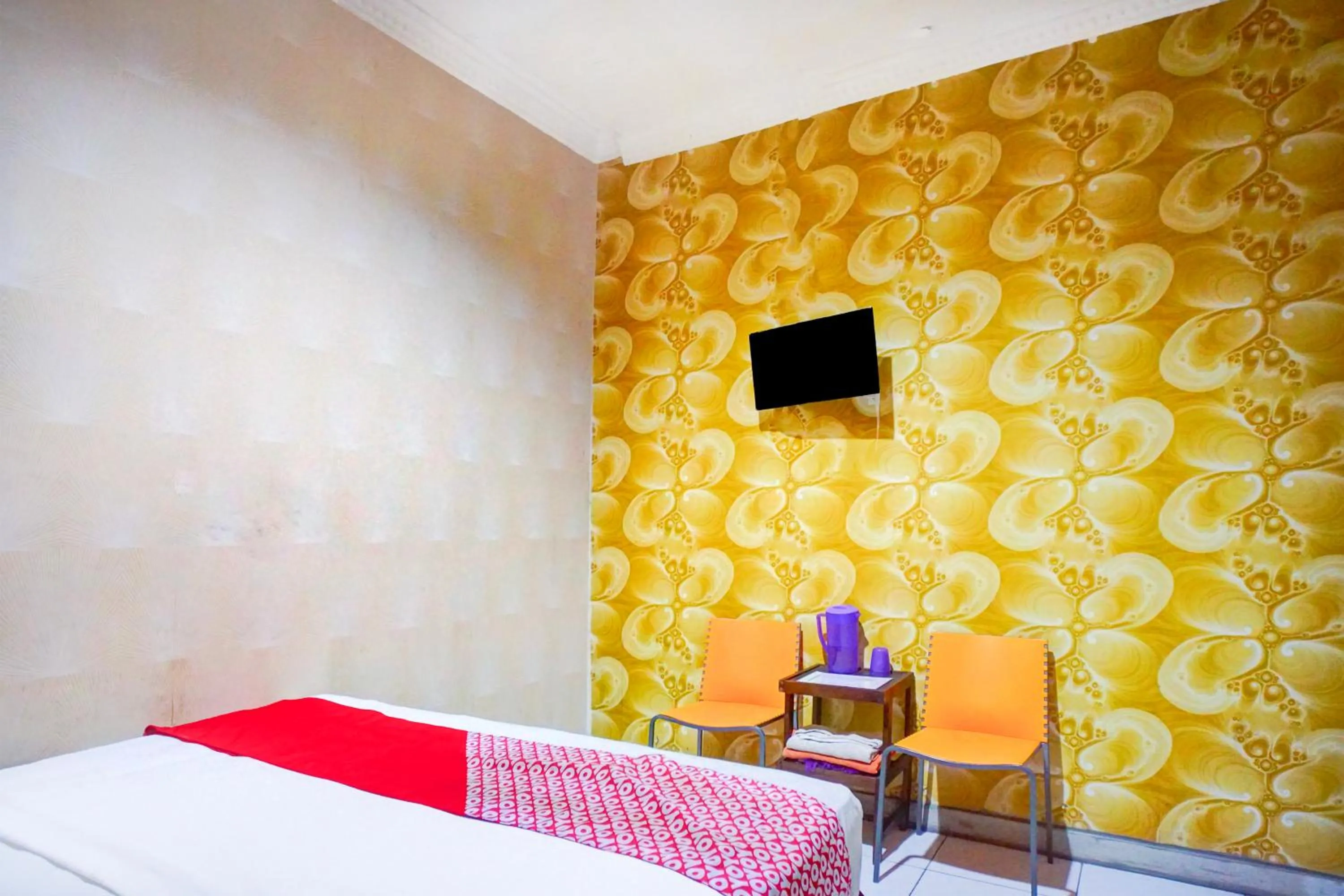 Bedroom, Bed in Hotel O Asyaffirah Near Masjid Raya Al Mashun SM Raja Medan