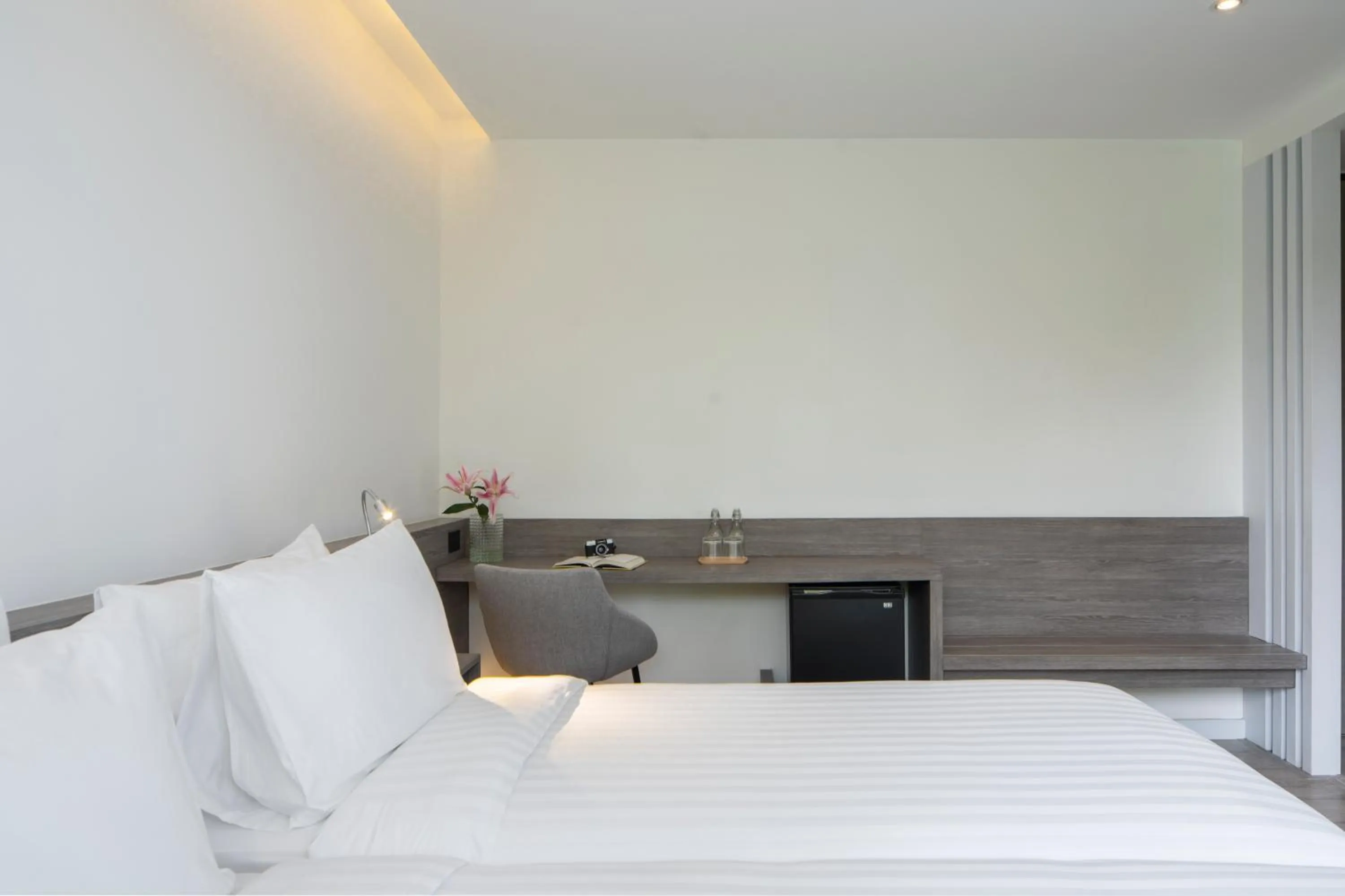 Bed in Amarin Hotel Rama 8