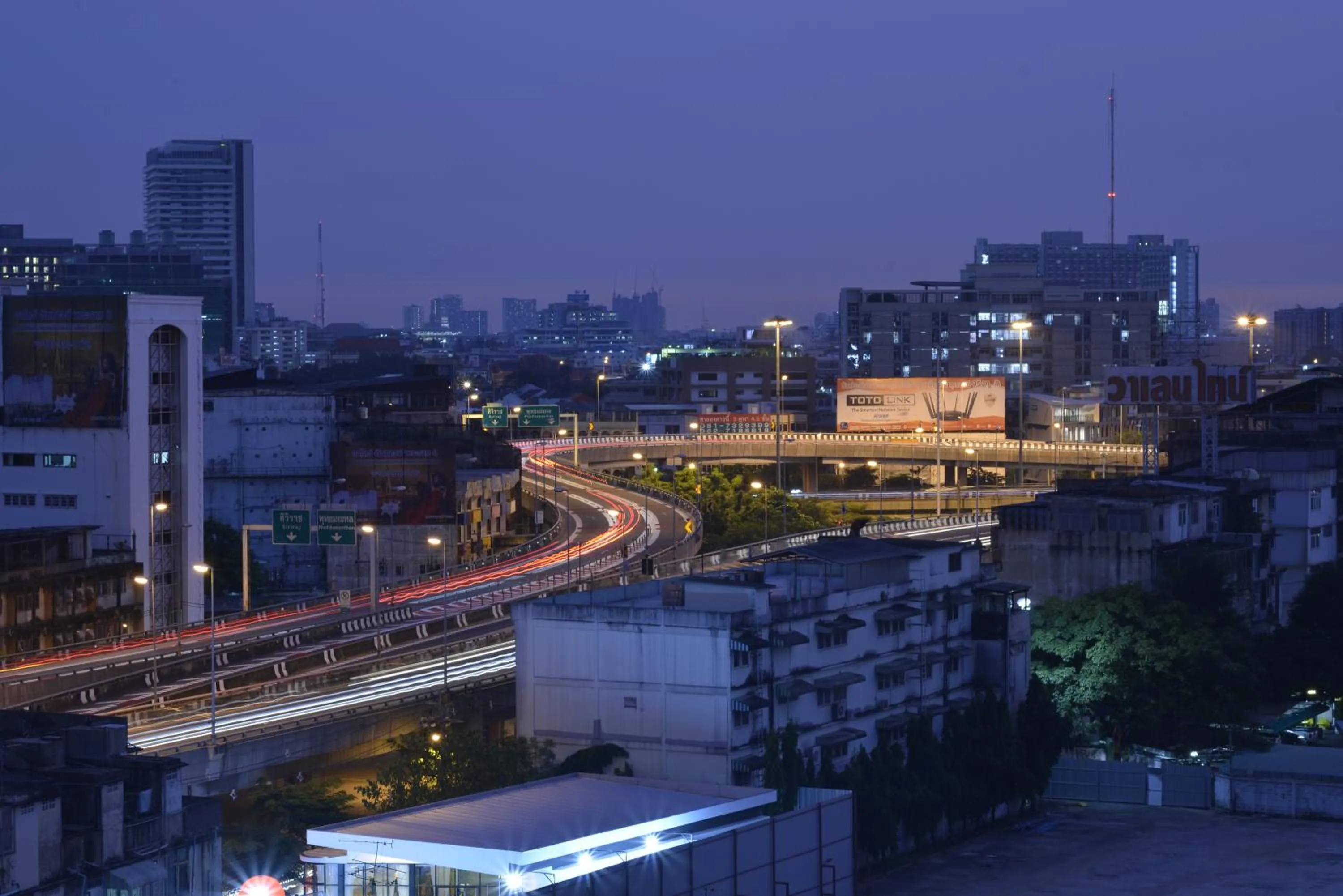 City view in Amarin Hotel Rama 8