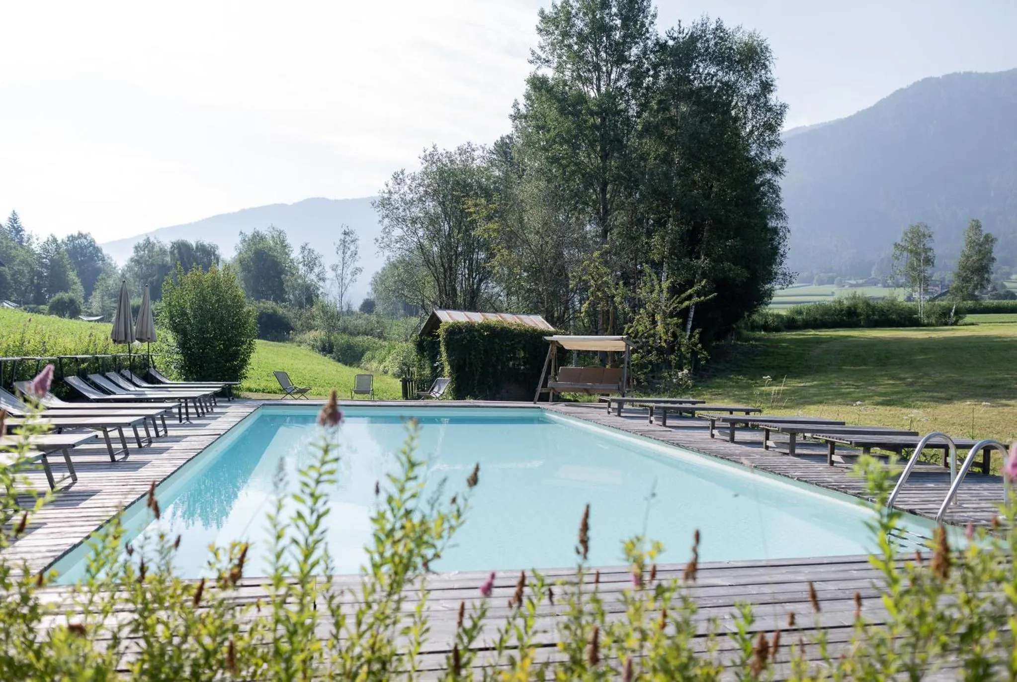 Natural landscape in Hotel Hurtmuehle Kronblick