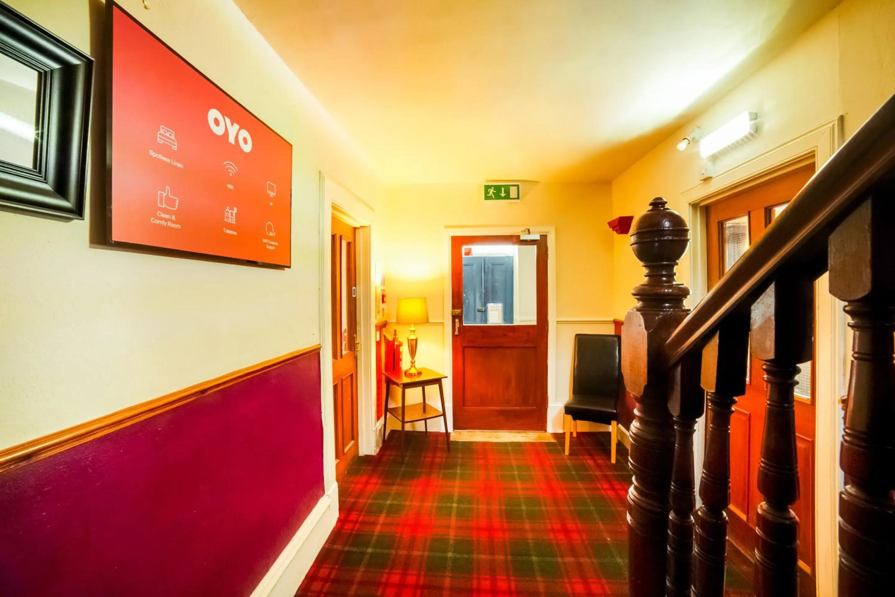 Lobby or reception in OYO Braeriach Hotel, Highlands Scotland