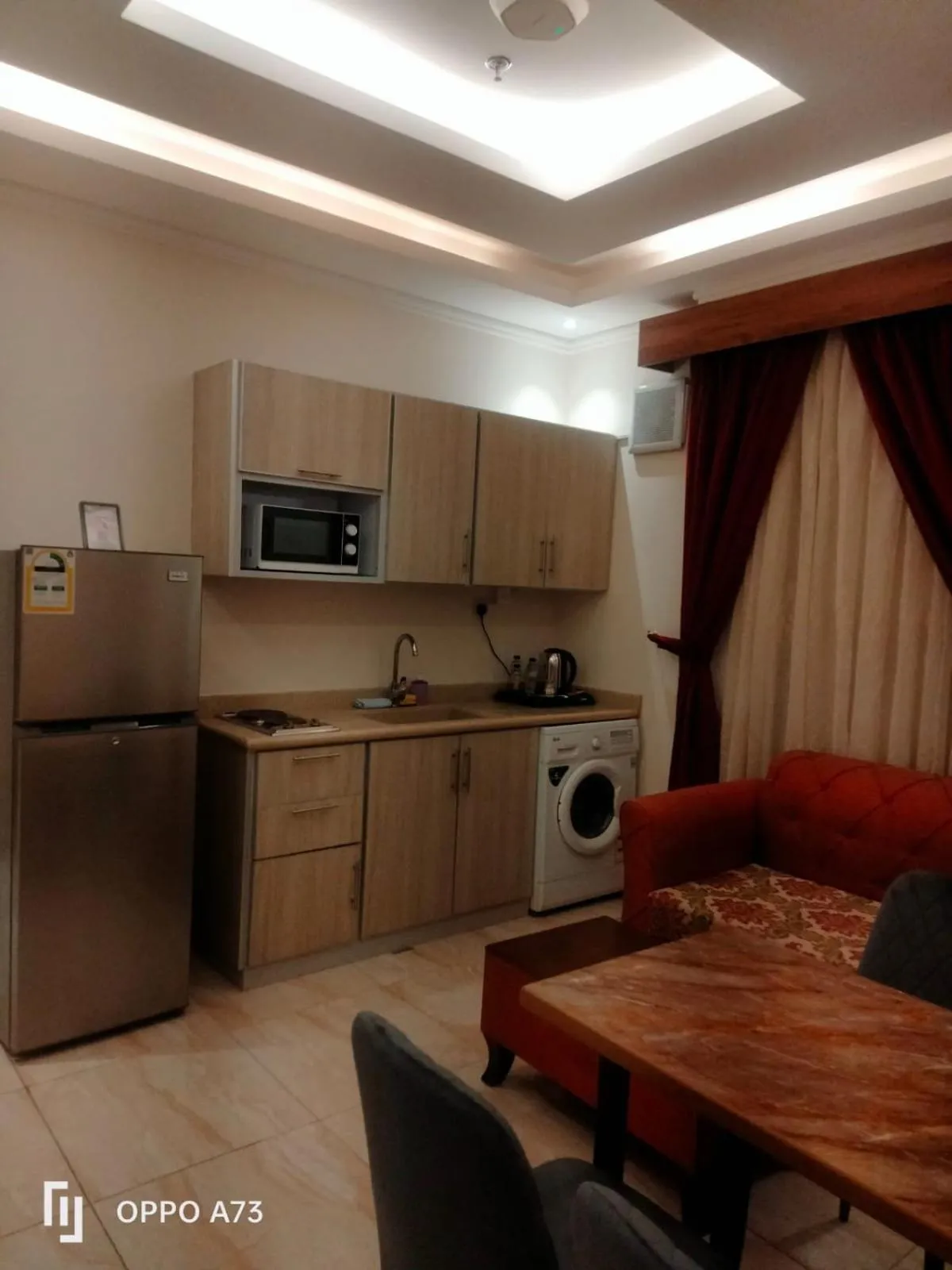 Kitchen or kitchenette in Hayat Al Rose Hotel Appartment