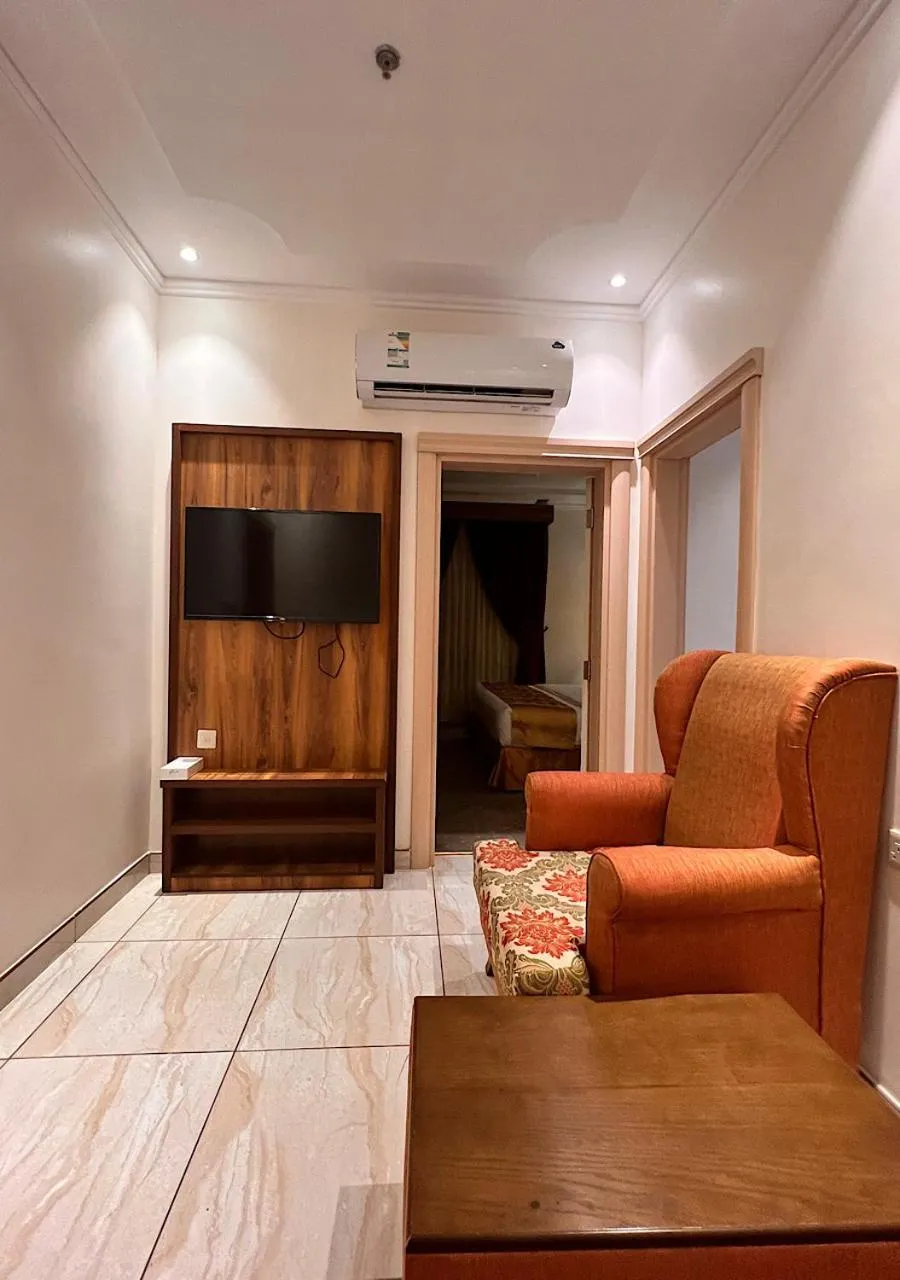 Seating area in Hayat Al Rose Hotel Appartment