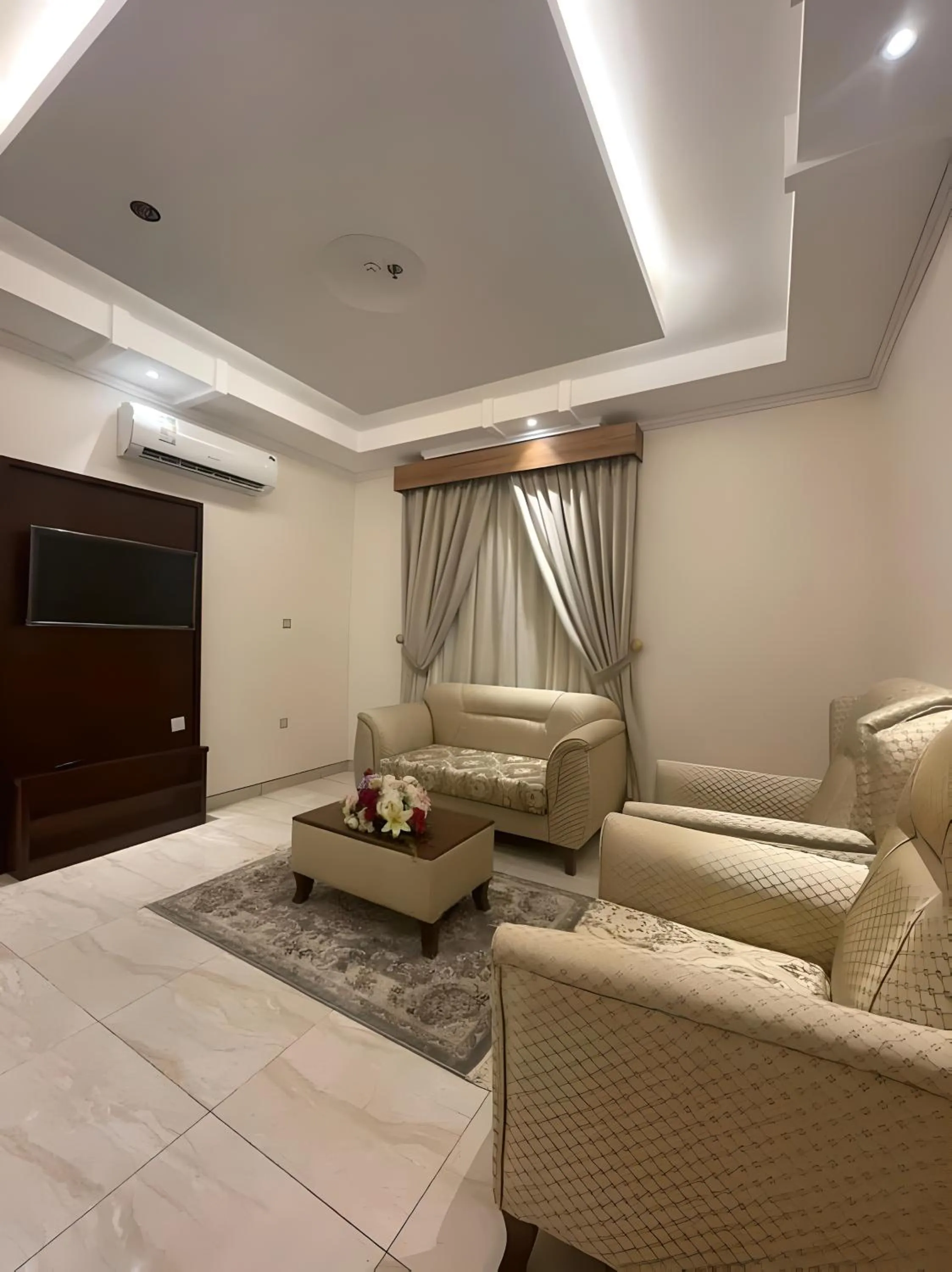 Living room, Bed in Hayat Al Rose Hotel Appartment