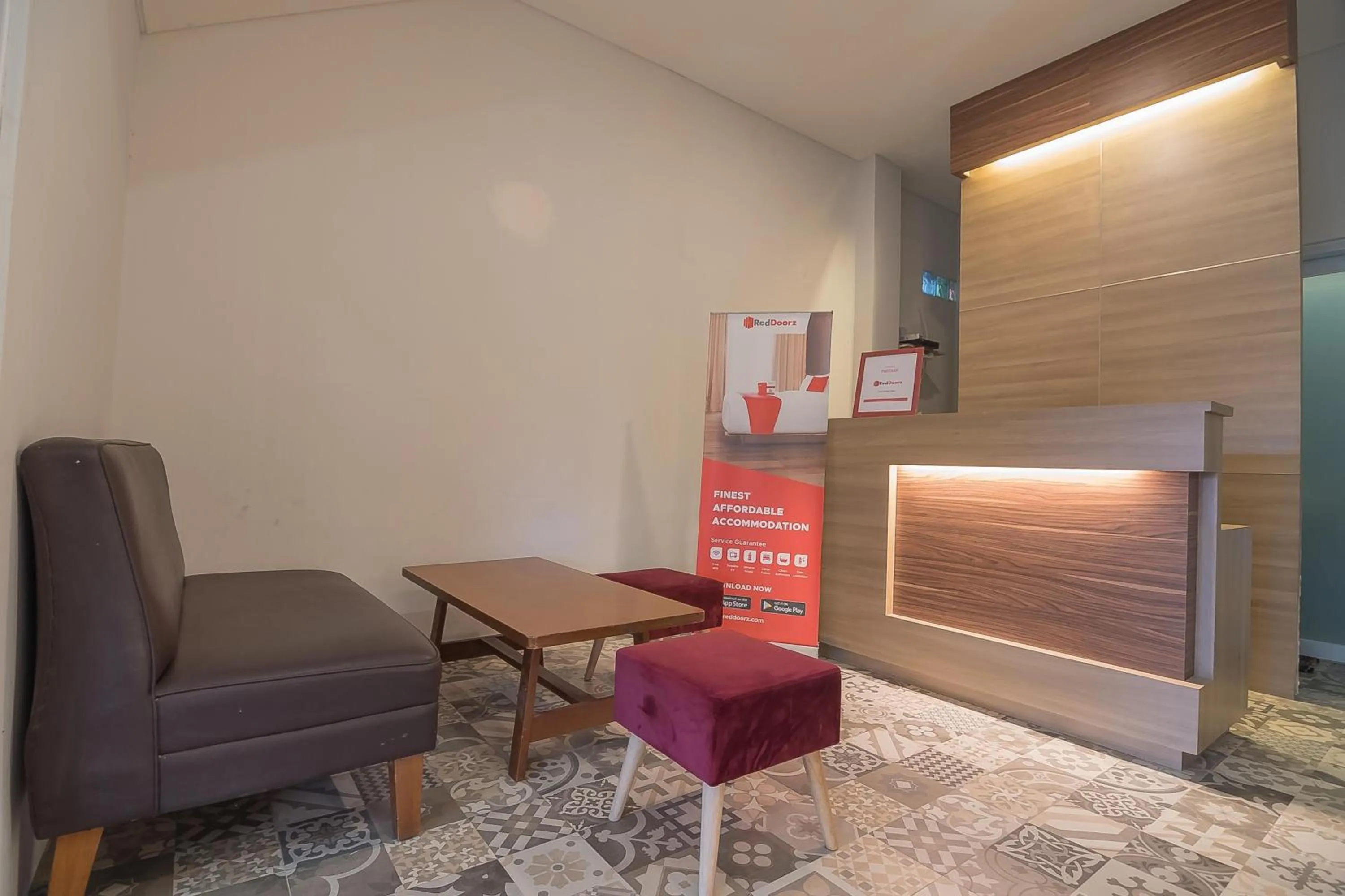 Lobby or reception in RedDoorz @ Kiaracondong