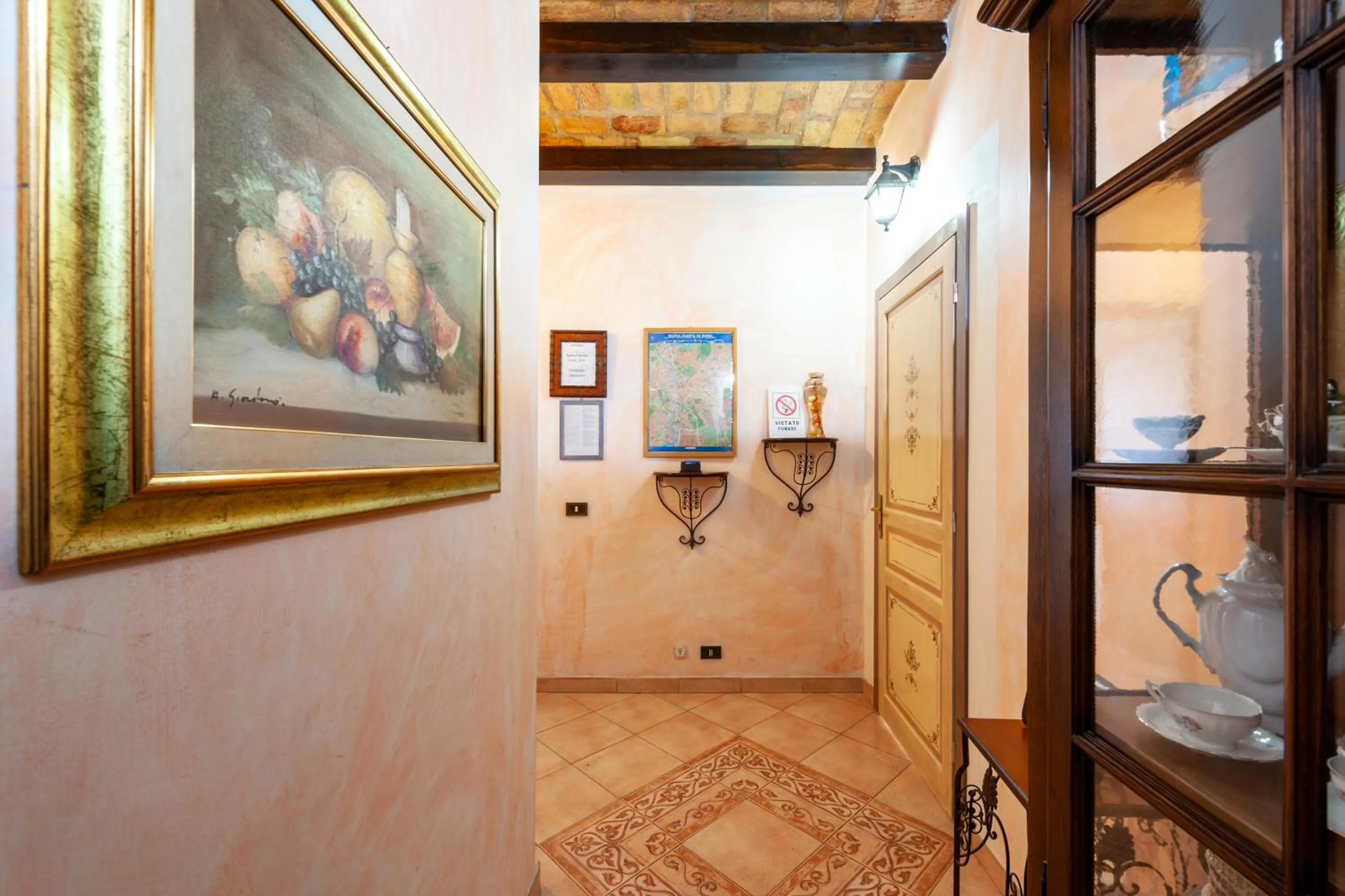 Lobby or reception in Turra B&B